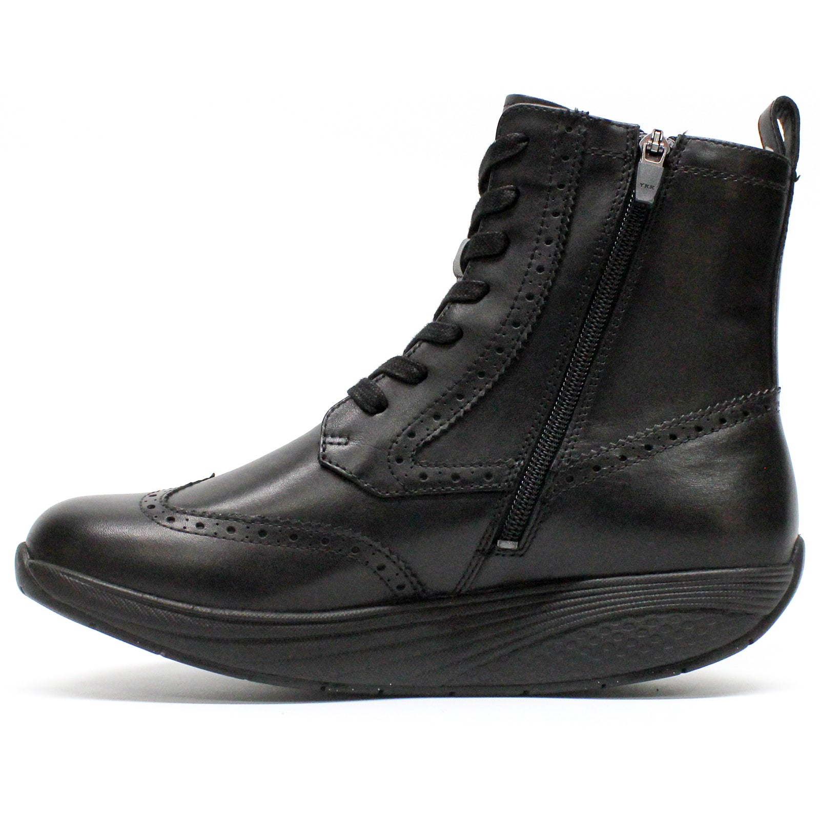 MBT Winka Nappa Leather Womens Boots#color_black