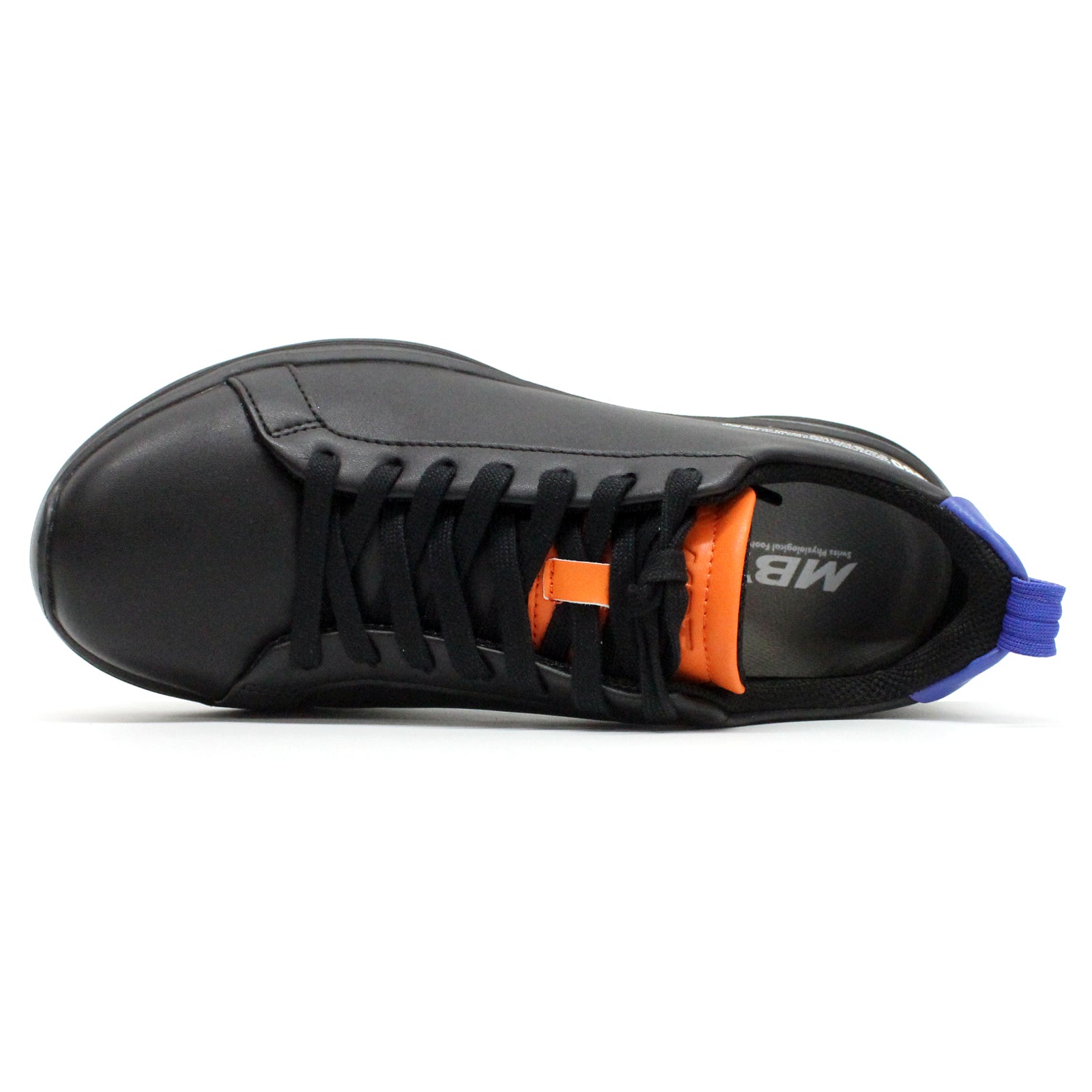 MBT M360 E1 Synthetic Leather Womens Trainers#color_black black