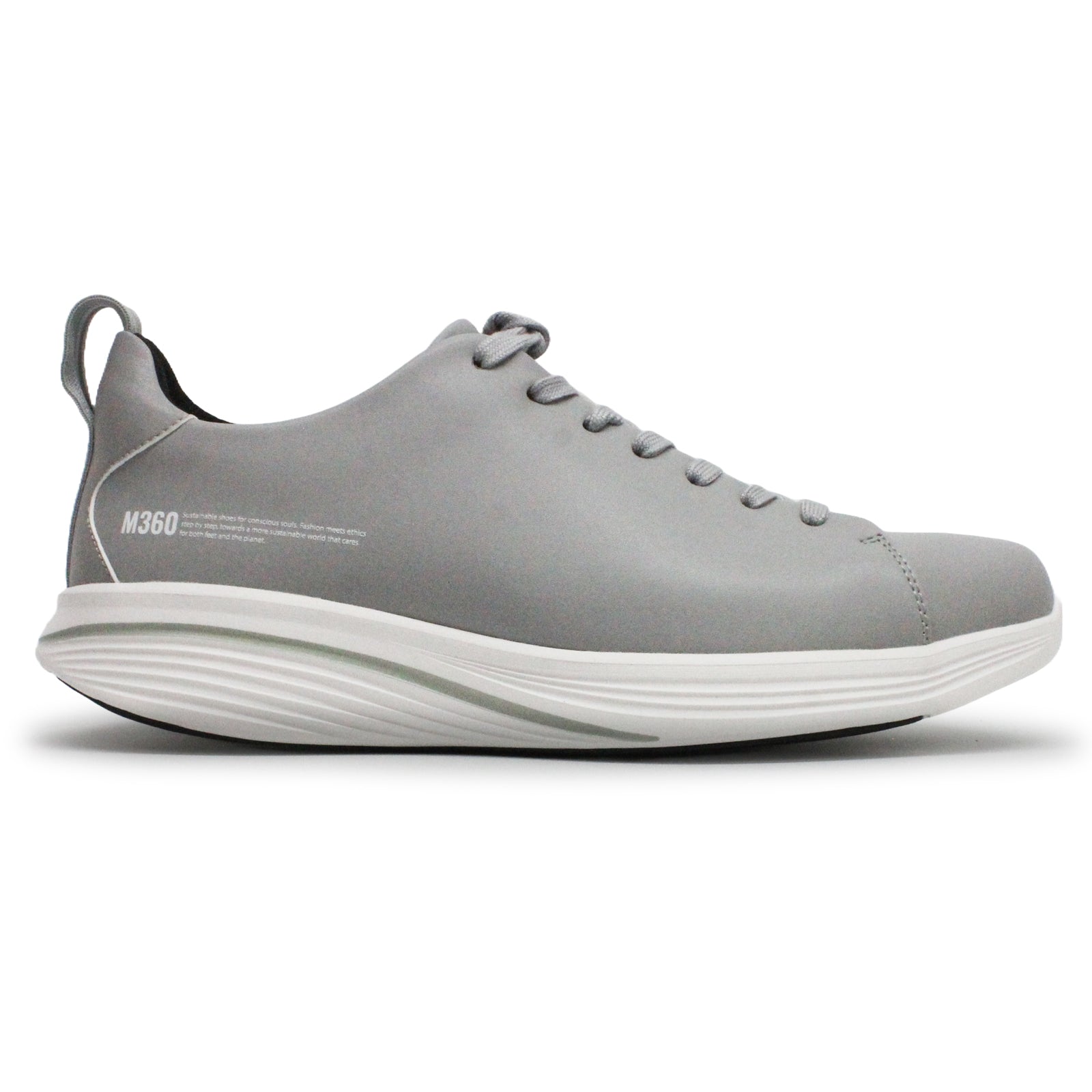 MBT M360 E2 Synthetic Leather Mens Trainers#color_grey