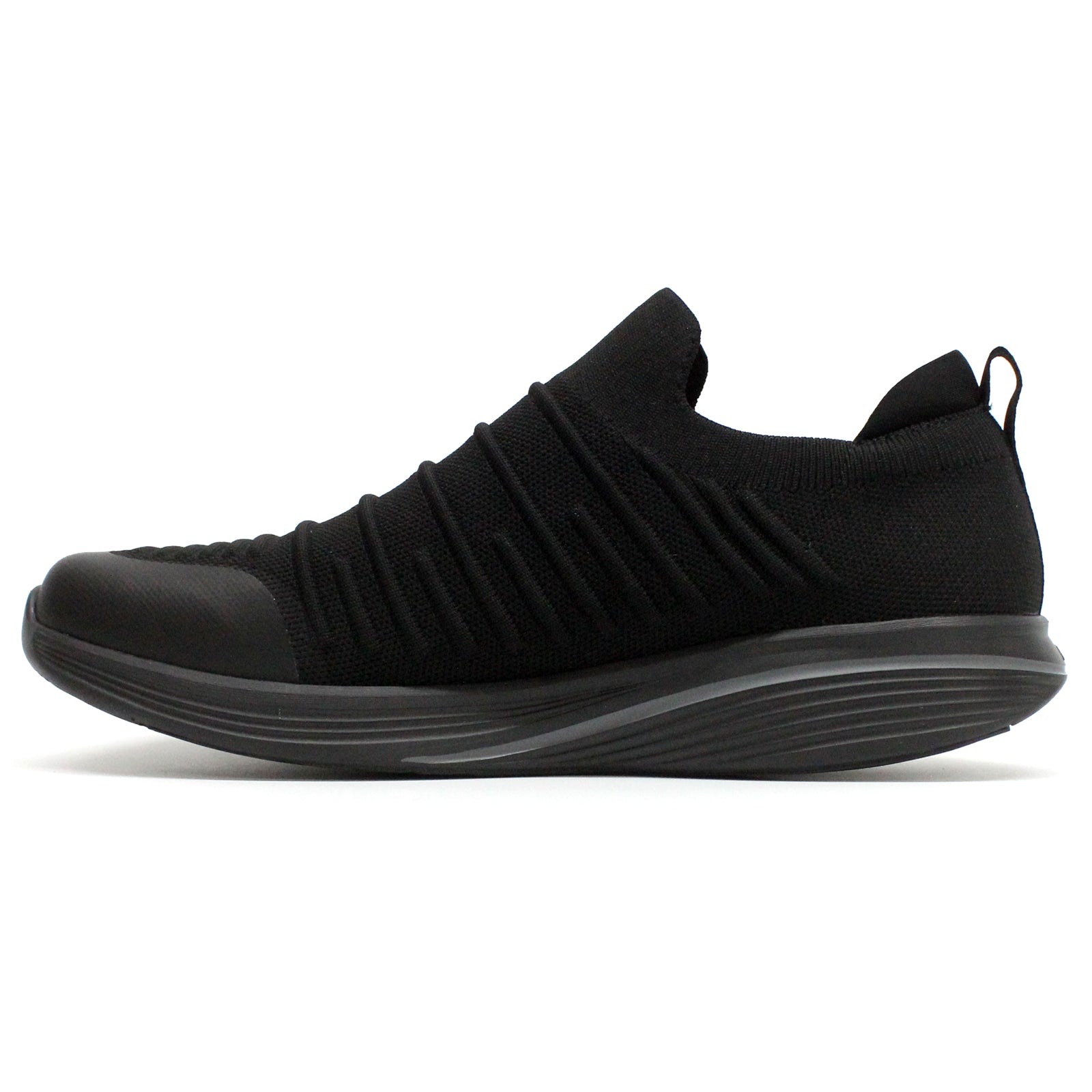 MBT M400 Synthetic Textile Mens Trainers#color_black black