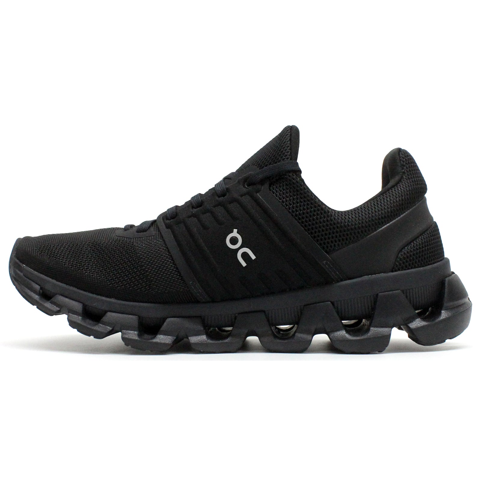 On Cloudswift 3 AD Textile Synthetic Mens Trainers#color_all black