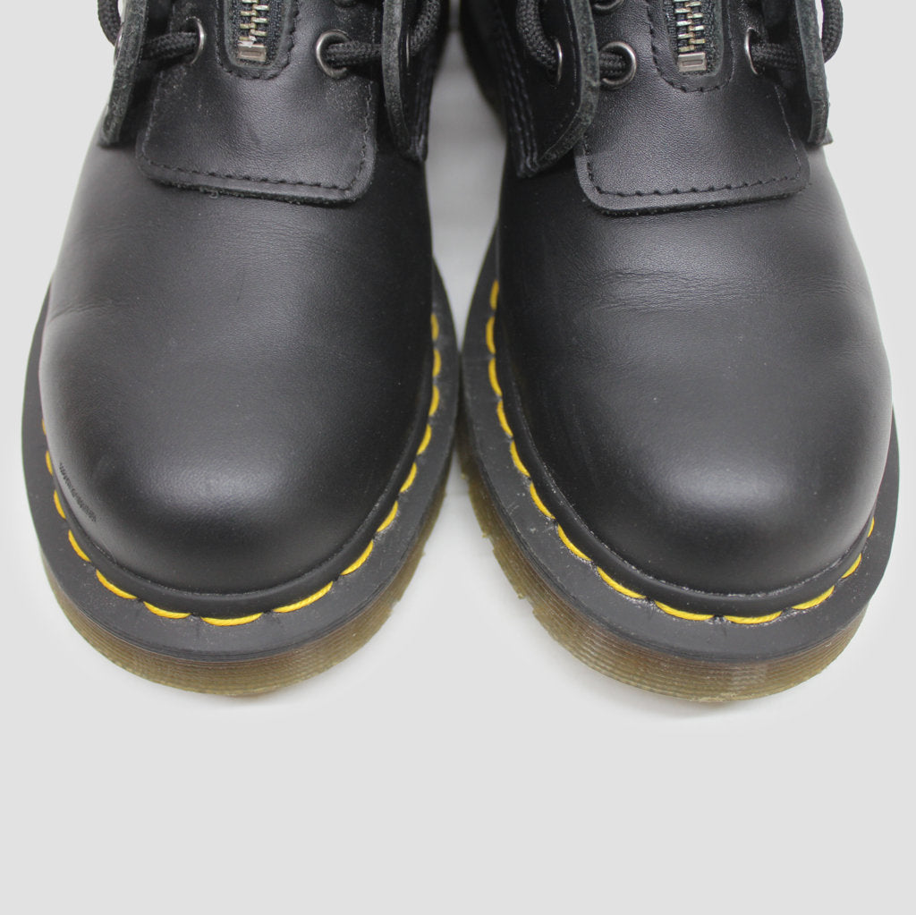 Dr. Martens Womens Boots 1460 Pascal Front Zip Combat Ankle Nappa Leather - UK 5