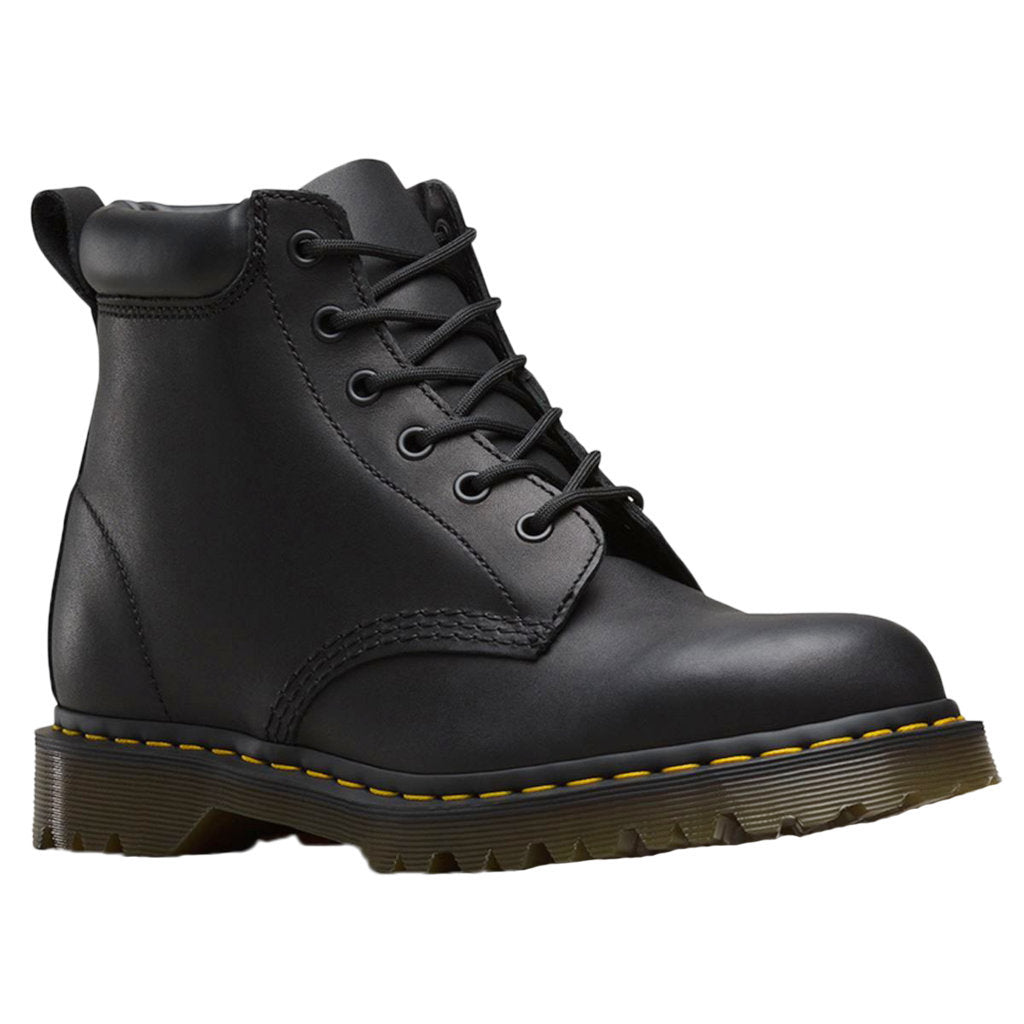 Dr. Martens Unisex Boots 939 Ben Boot Womens Mens Lace-Up Greasy Leather - UK 5