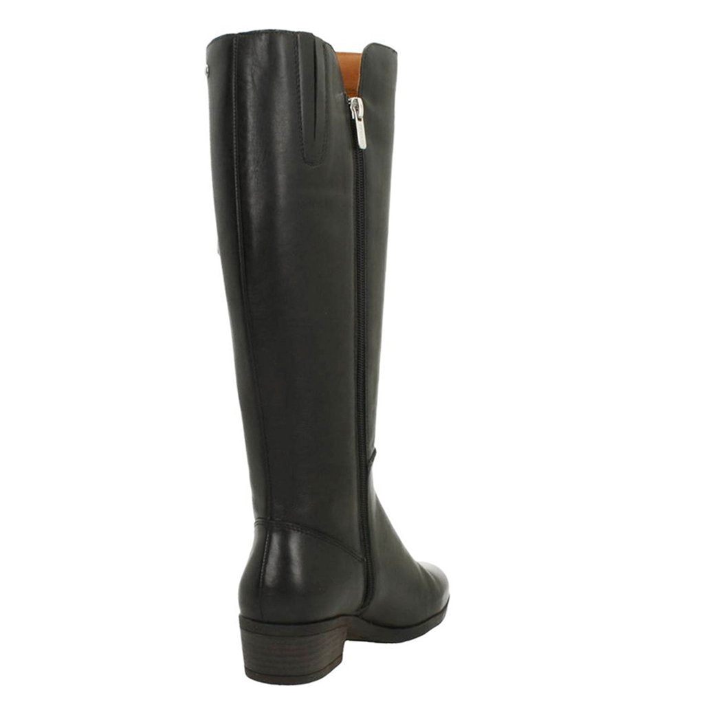 Pikolinos Womens Boots Daroca High-profile Knee-High Zip-Up Leather - UK 7-7.5