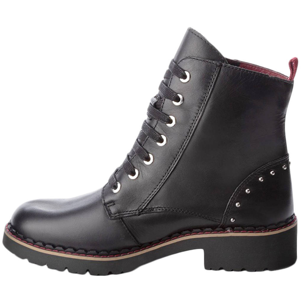 Pikolinos Womens Boots Vicar Casual Zip-Up Lace-Up Ankle Leather - UK 4-4.5