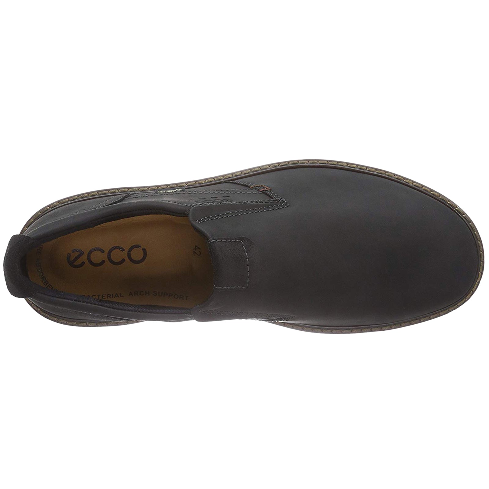 Ecco Turn 510184-51052 Leather Mens Shoes - Black - 45#color_black