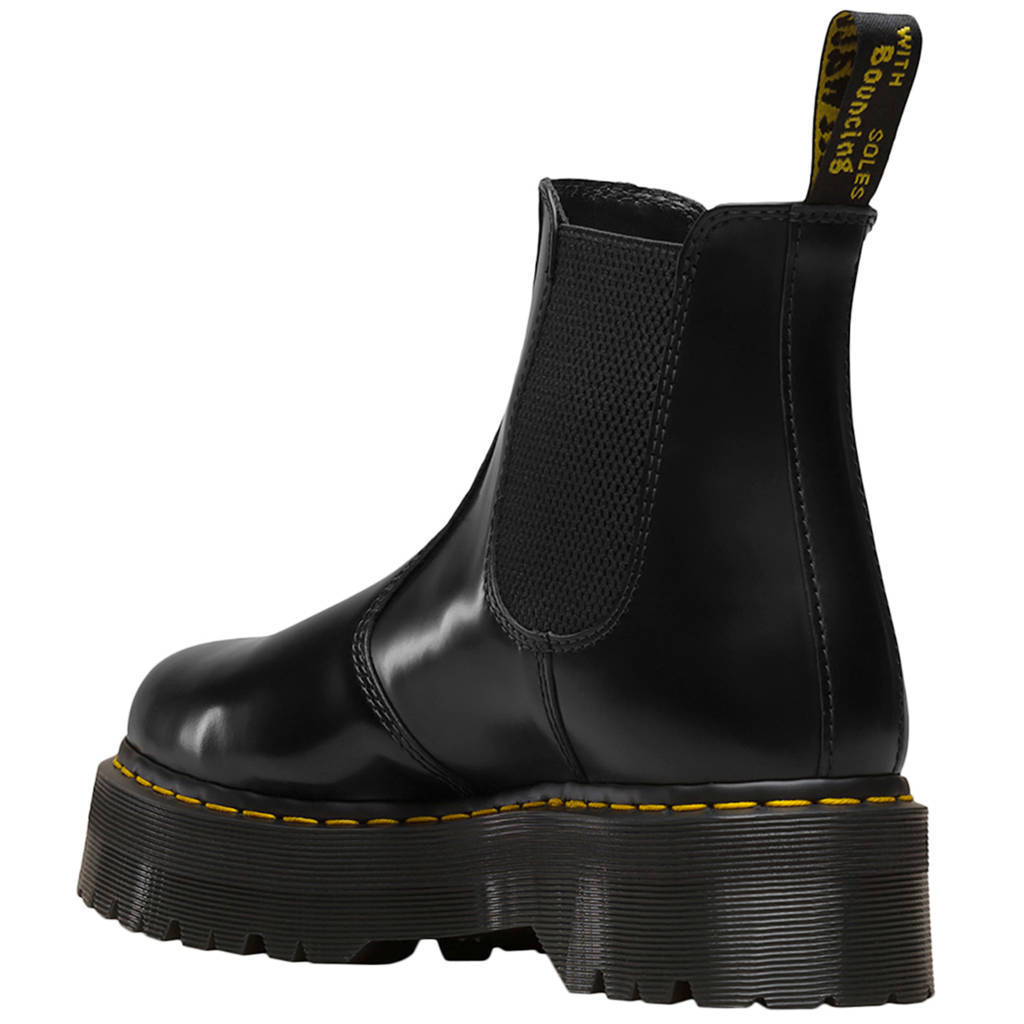 Dr. Martens Unisex Boots 2976 Quad Womens Mens Slip-On Ankle Leather - UK 6.5