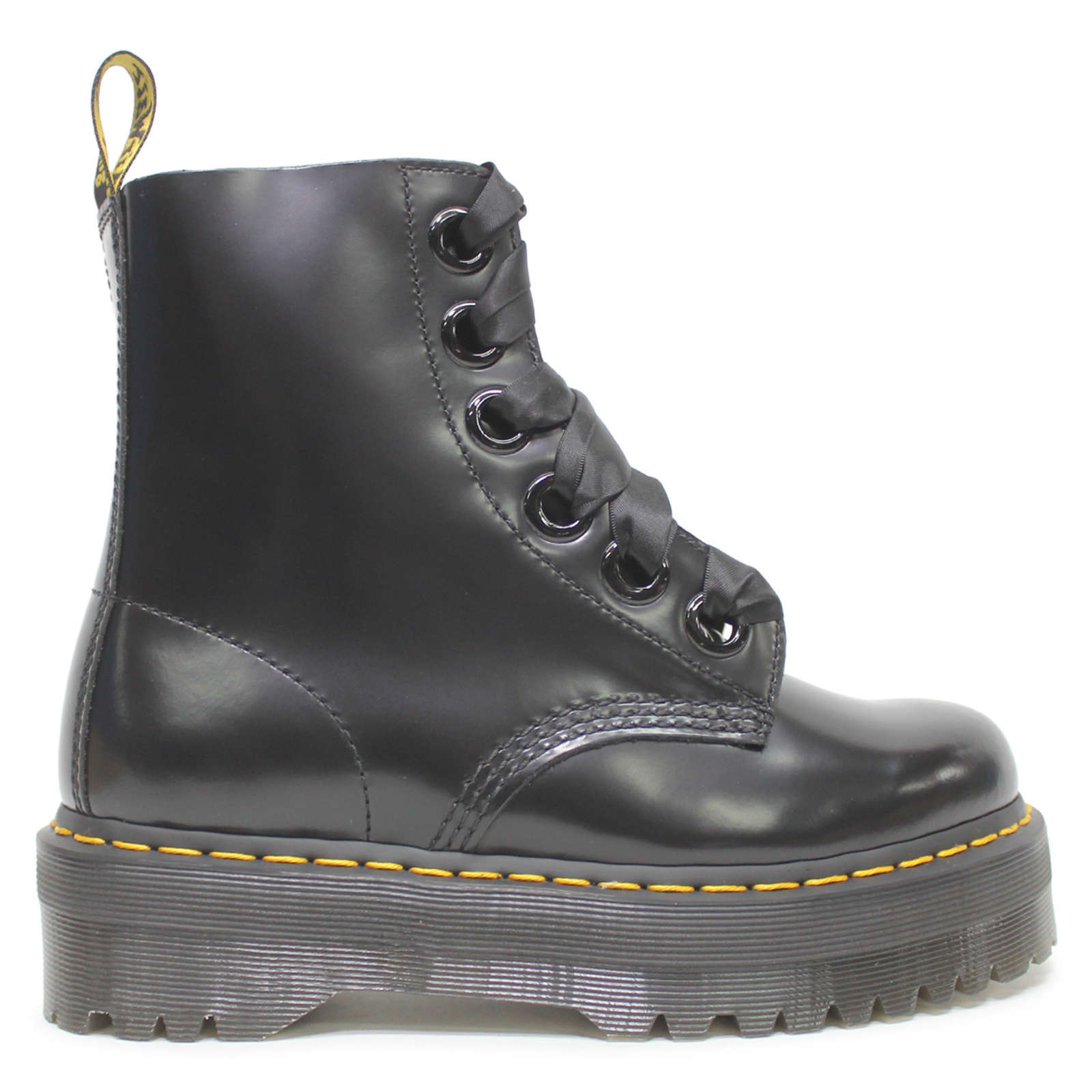 Dr. Martens Women's Boots Molly Casual Ankle Platform Leather - UK 7