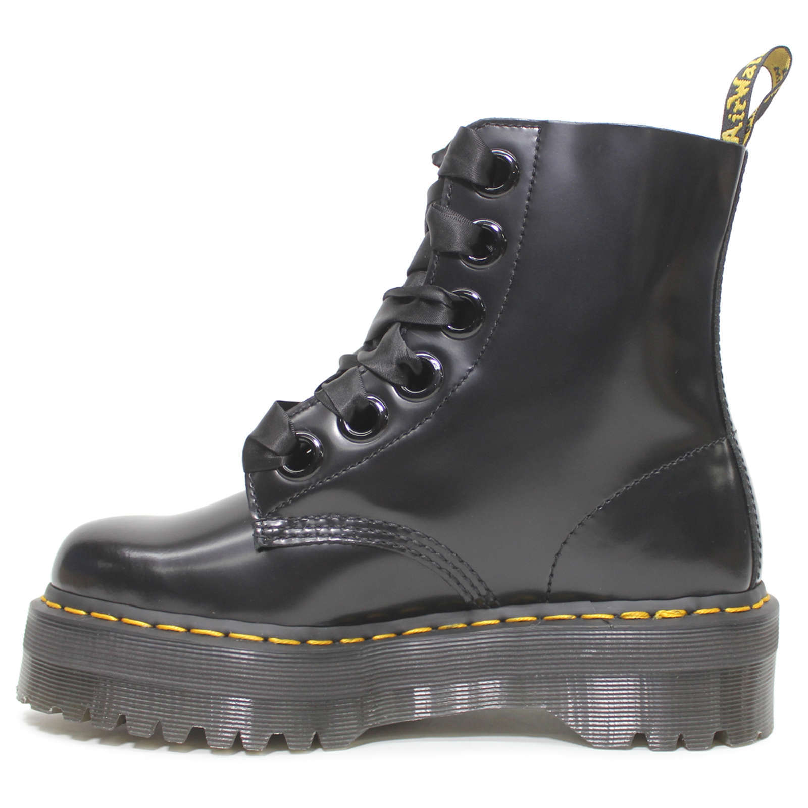 Dr. Martens Women's Boots Molly Casual Ankle Platform Leather - UK 7