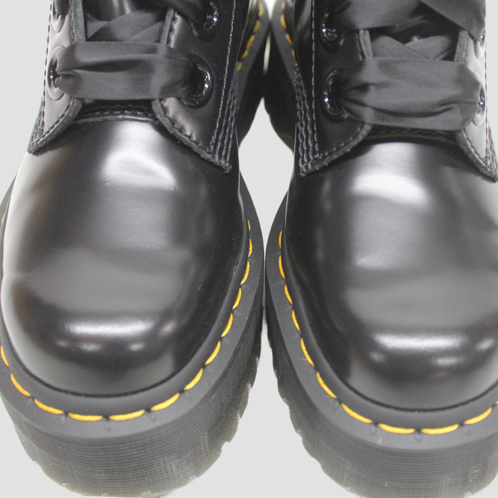 Dr. Martens Womens Boots Molly Casual Ankle Platform Leather - UK 4