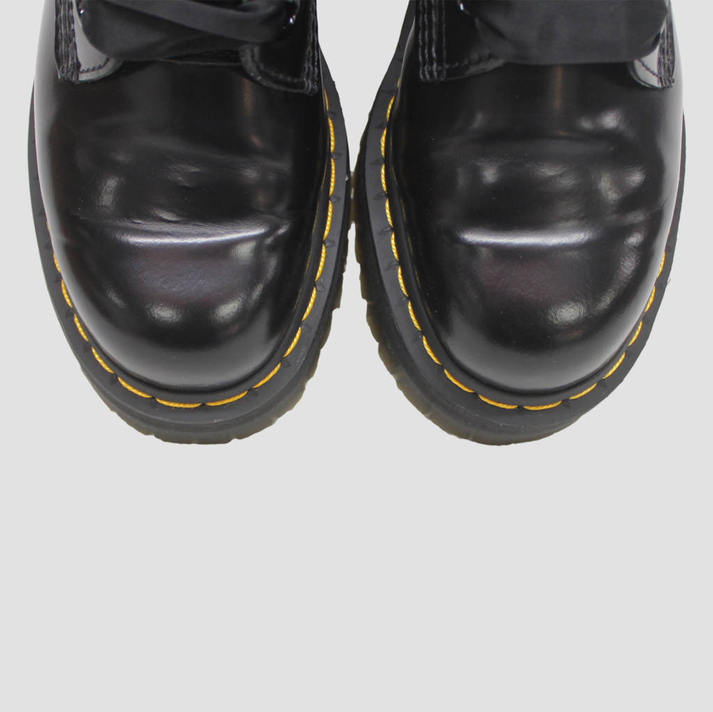 Dr. Martens Womens Boots Molly Casual Ankle Platform Leather - UK 5