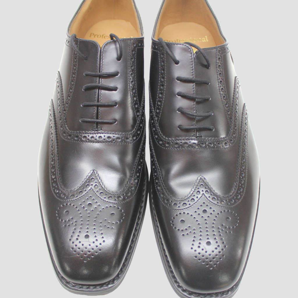 Loake Mens Shoes 262 Casual Formal Toe Cap Lace-Up Oxford Leather - UK 12