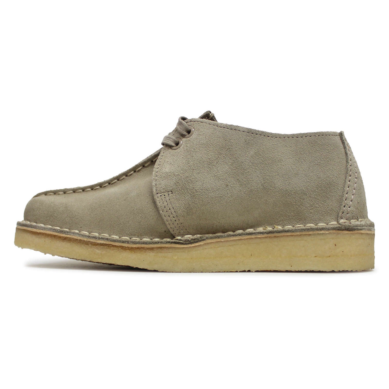 Clarks Originals Women's Shoes Desert Trek Lace-Up Low-Profile Suede Leather - UK 6.5