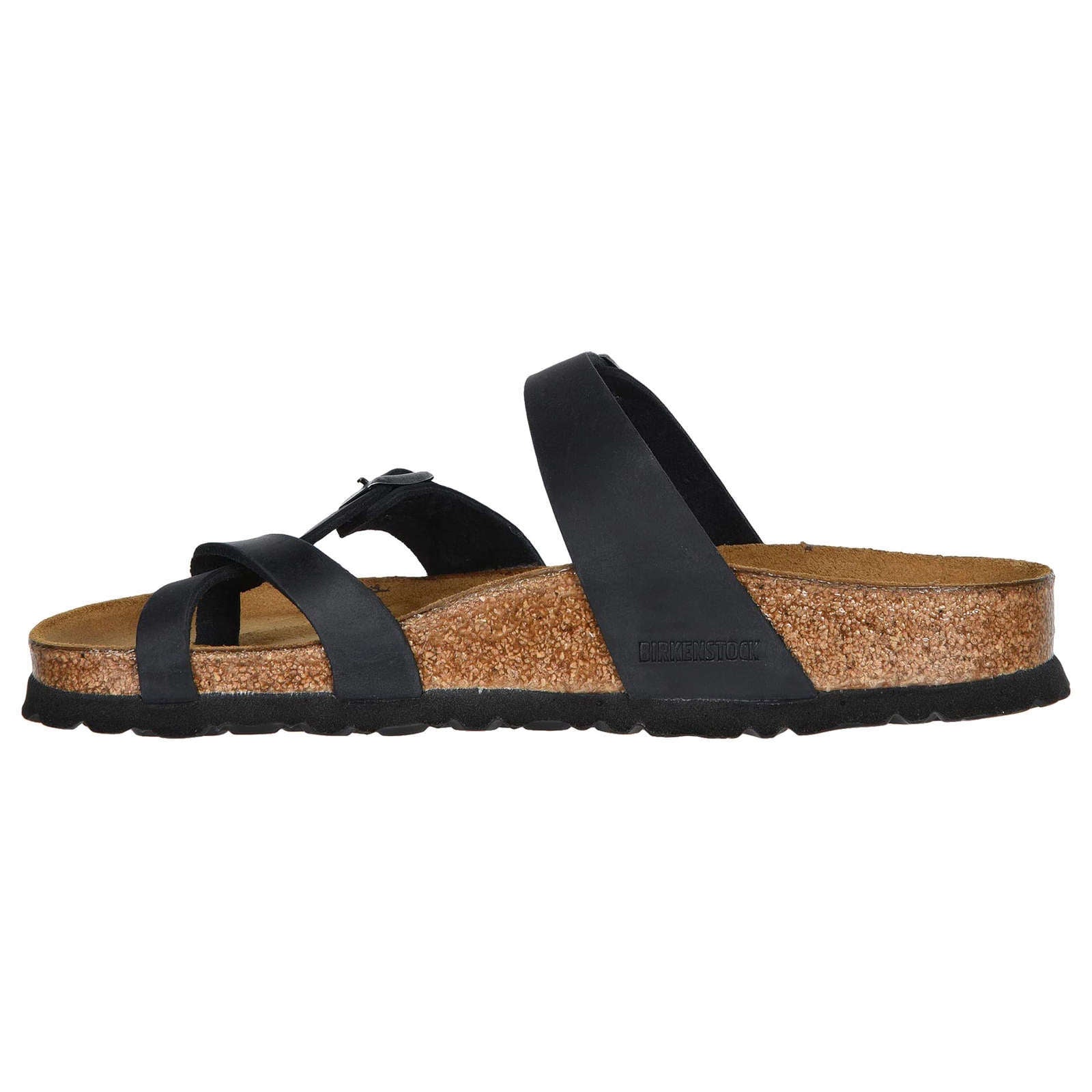 Birkenstock Unisex Sandals Mayari Mens Womens Beach Buckle Nubuck - UK 5.5