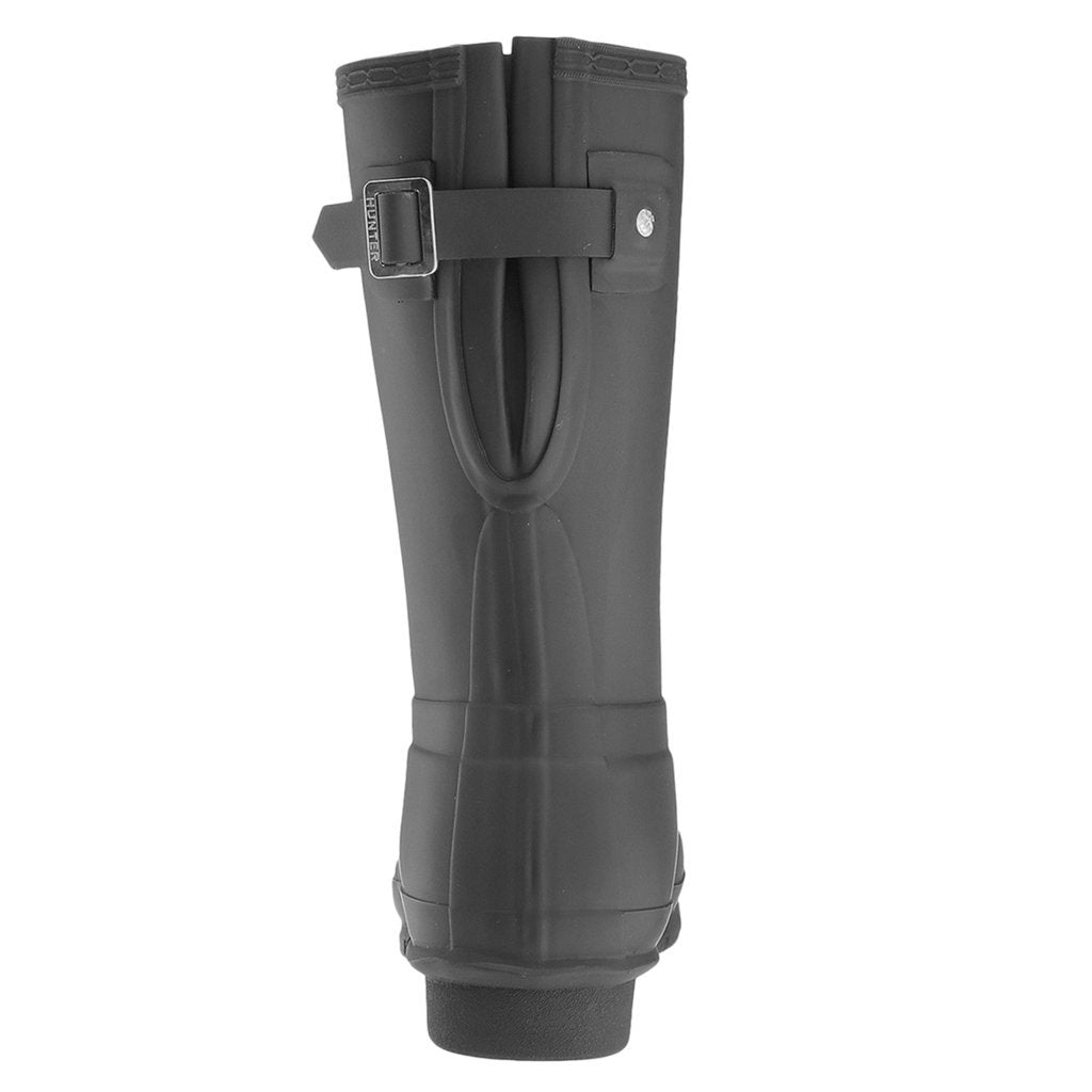 Hunter Womens Boots Original Back Adjustable Short Waterproof Wellies Rubber - UK 8
