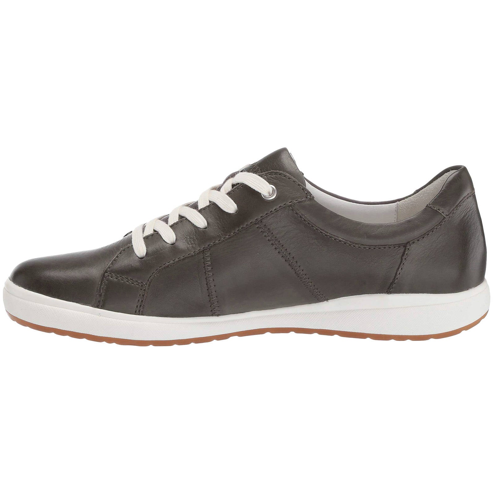 Josef Seibel Womens Trainers Caren 01 Casual Flat Lace-Up Leather - UK 7