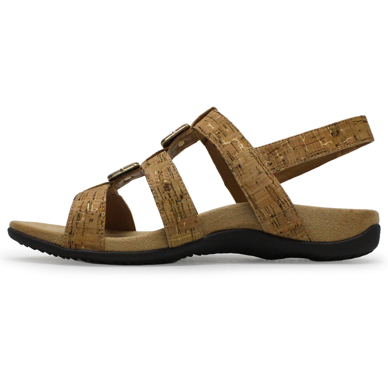 Vionic Rest Amber 44AMBER-GLDC Synthetic Womens Sandals - Gold Cork - W - 38.5#color_gold cork