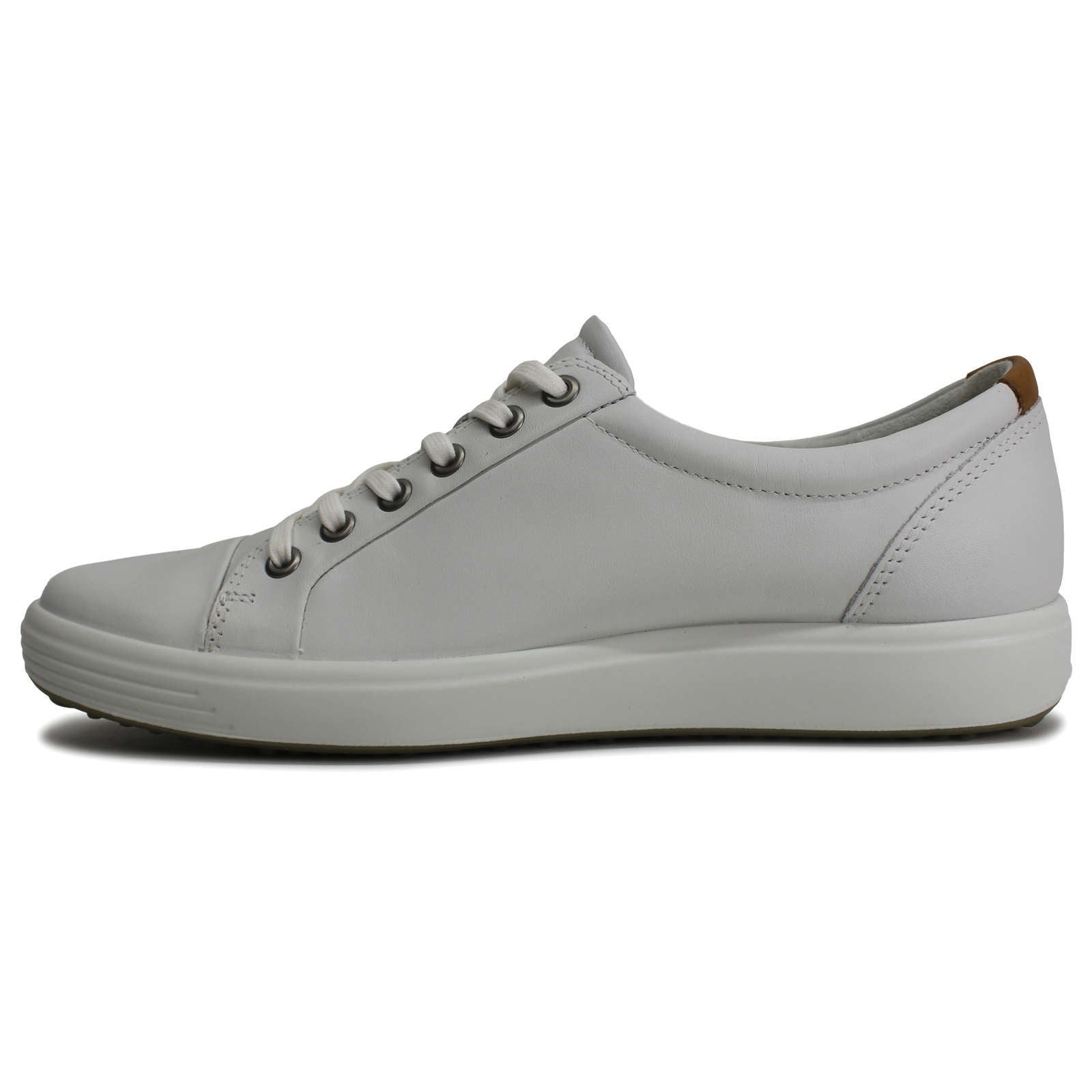 Ecco Womens Trainers Soft 7 430003 Casual Lace-Up Sneakers Leather - UK 6.5-7