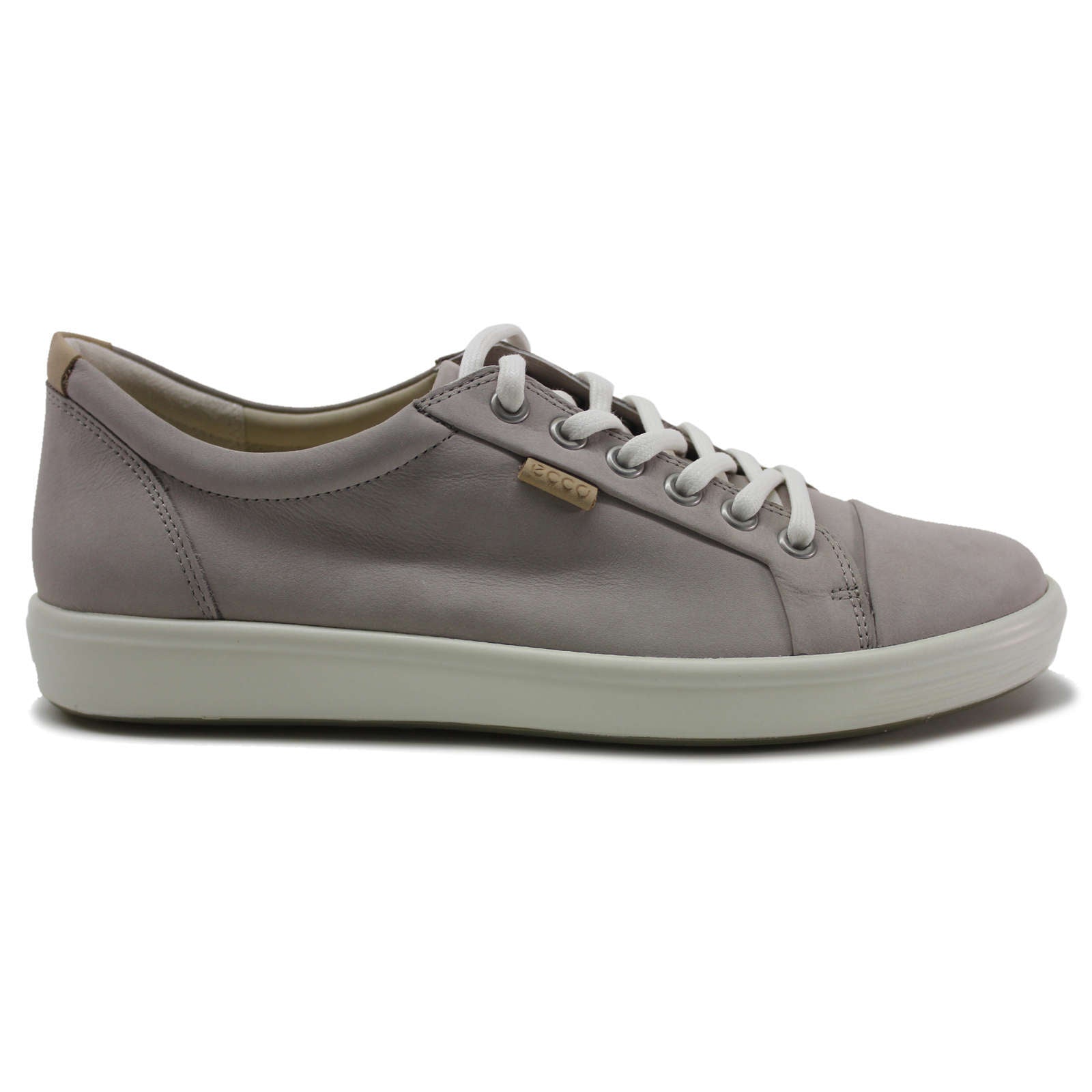 Ecco Womens Trainers Soft 7 430003 Casual Lace-Up Low-Top Sneakers Leather - UK 8-8.5