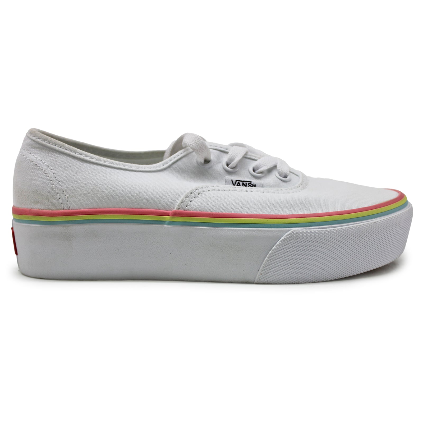 Vans Unisex Trainers Platform 2.0 Rainbow - UK 3