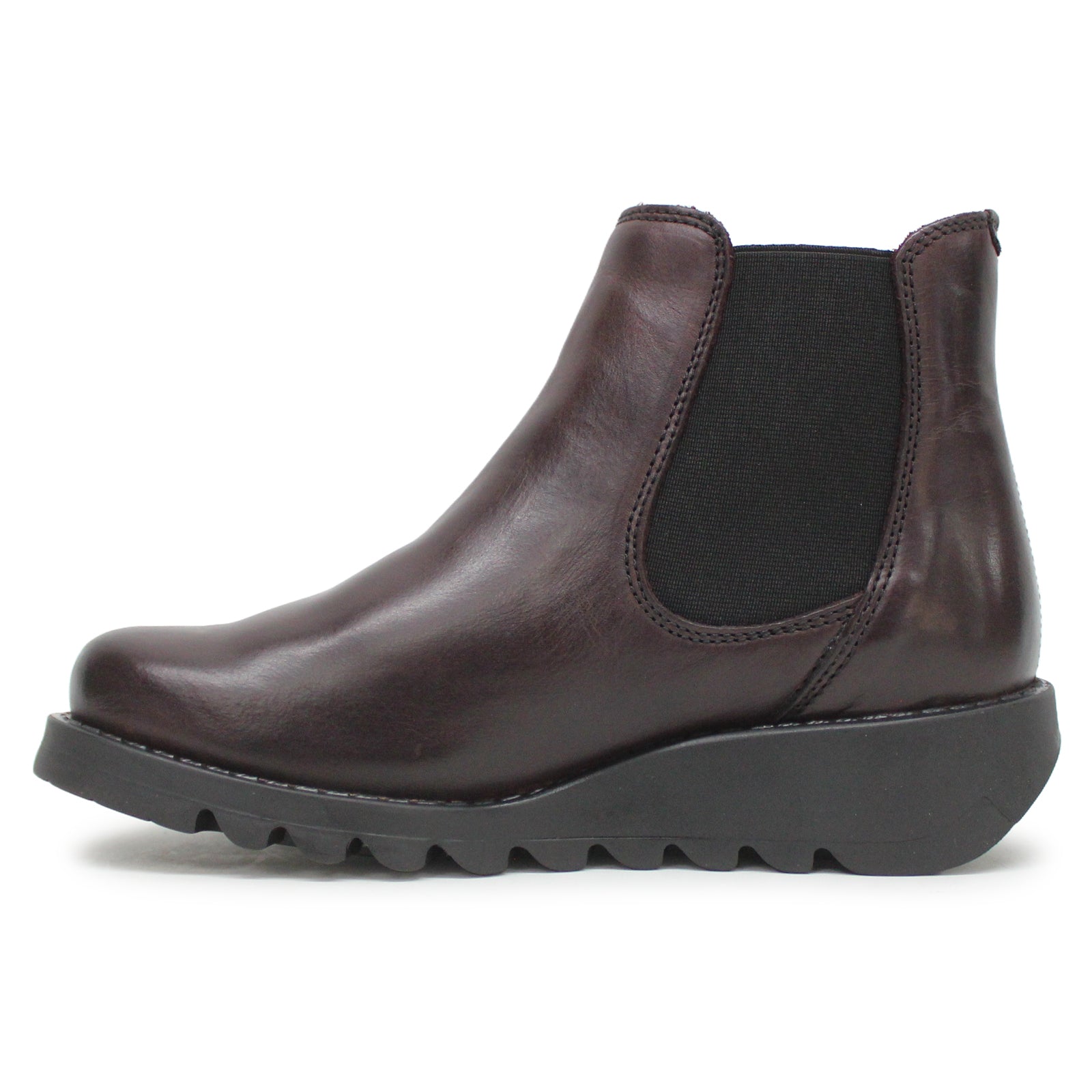 Fly London SALV Rug Leather Womens Boots#color_Wine