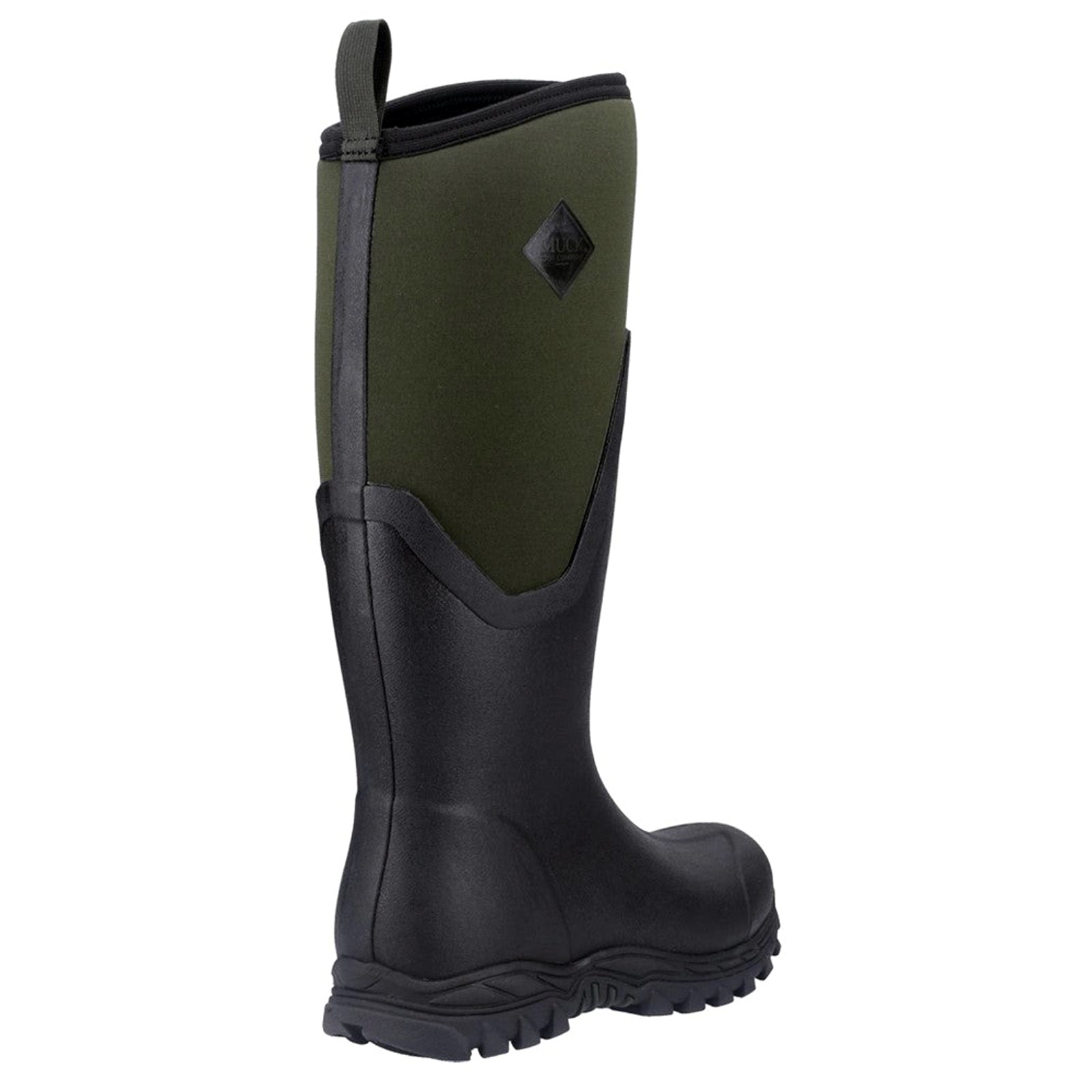 Muck Boot Arctic Sport II Tall Synthetic Textile Womens Boots#color_black moss plain