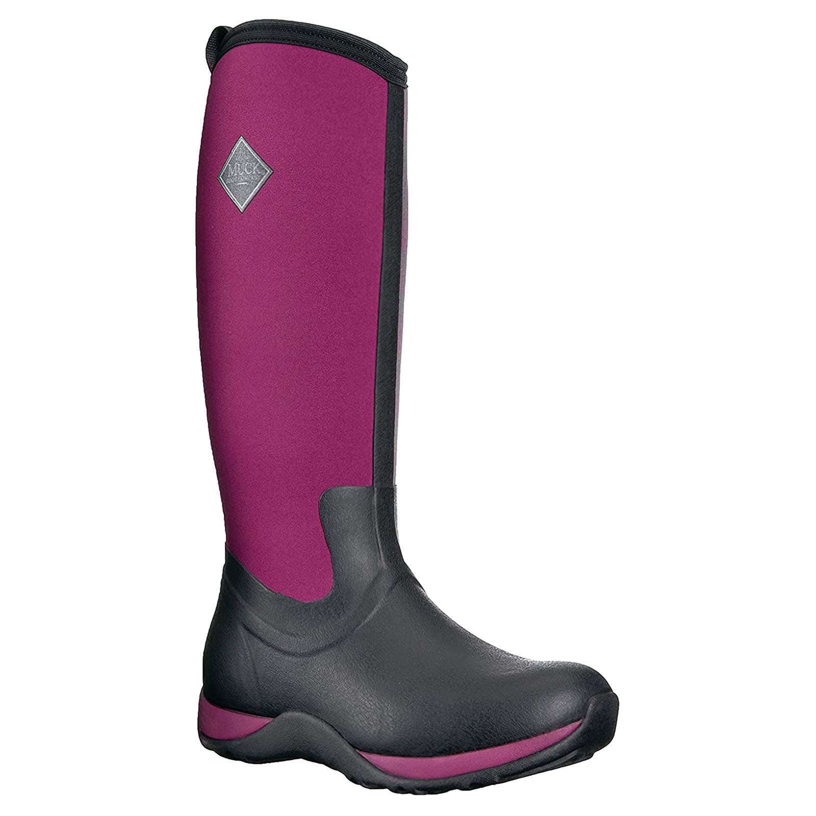 Muck Boot Womens Boots Artic Adventure Wellies Tall Synthetic Textile - UK 6