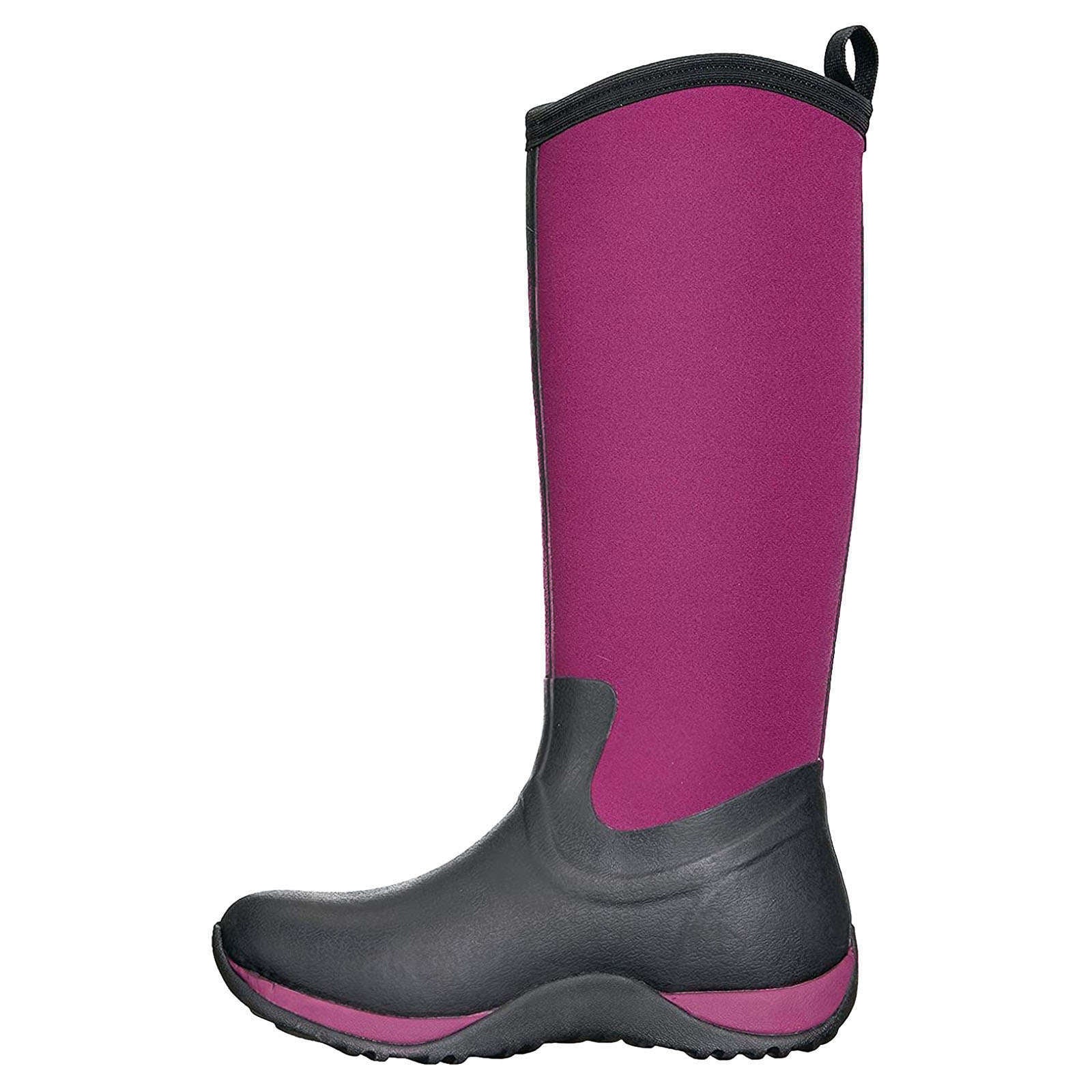 Muck Boot Womens Boots Artic Adventure Wellies Tall Synthetic Textile - UK 6