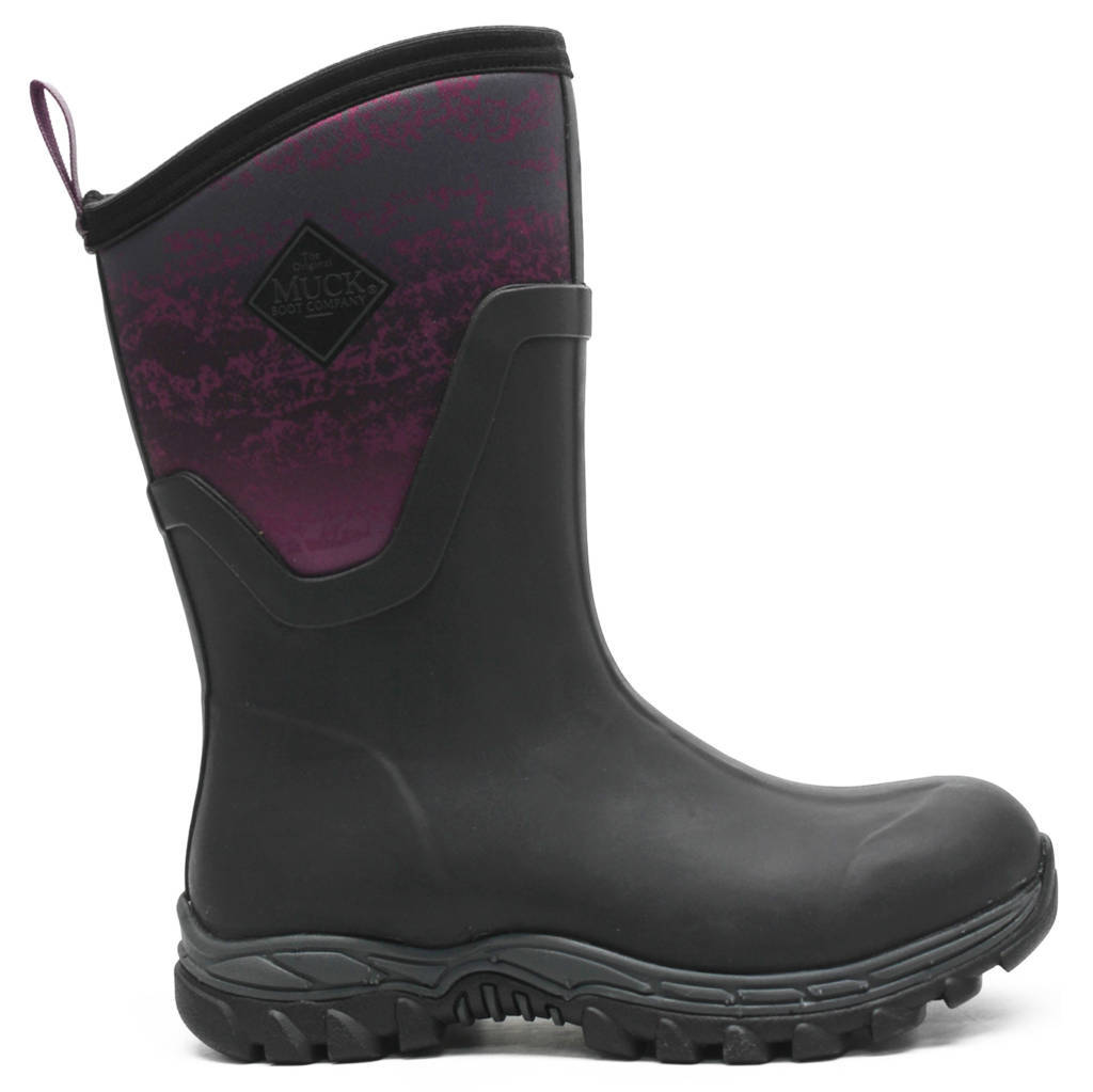 Muck Boot Womens Boots Arctic Sport II Mid Pull-On Wellington Rubber Textile - UK 8