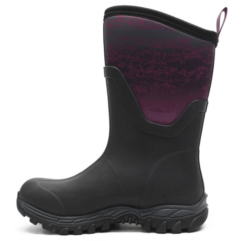 Muck Boot Womens Boots Arctic Sport II Mid Pull-On Wellington Rubber Textile - UK 8