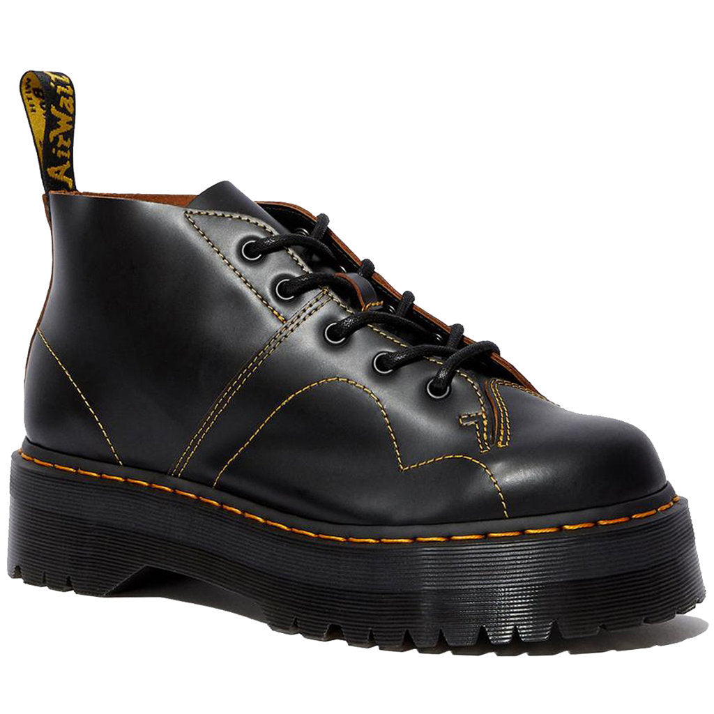 Dr. Martens Unisex Boots Church Quad Casual Ankle Lace-Up Platform Leather - UK 6.5