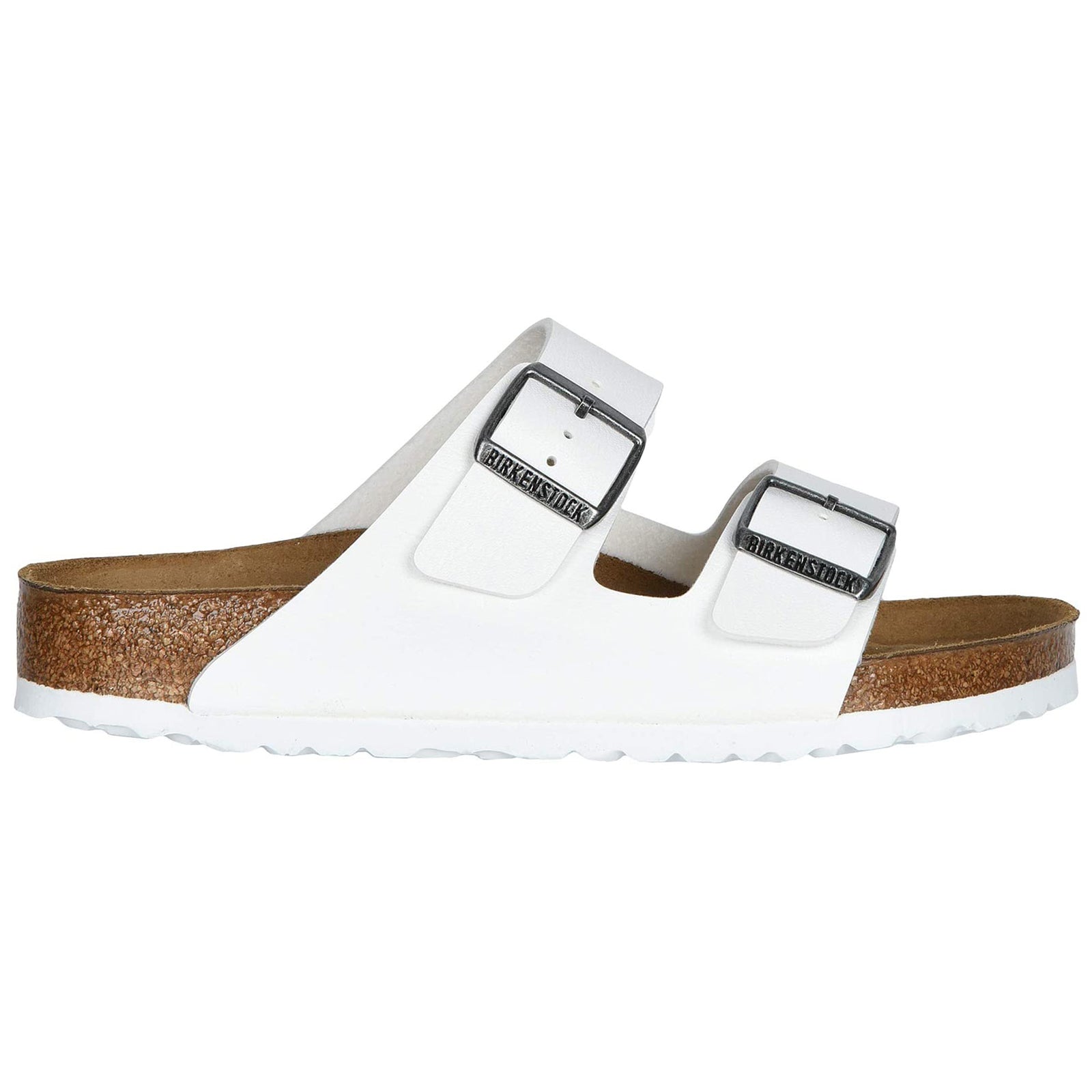 Birkenstock Arizona BS 0552681 Birko-Flor Unisex Sandals - White - 39#color_white