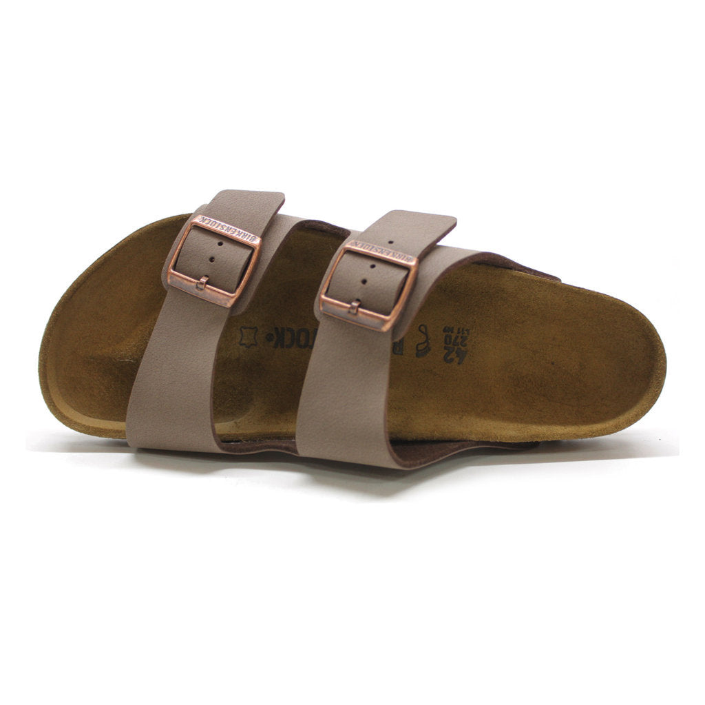 Birkenstock Unisex Sandals Arizona BS Casual Buckles Slides Birko-Flor Nubuck - UK 7.5