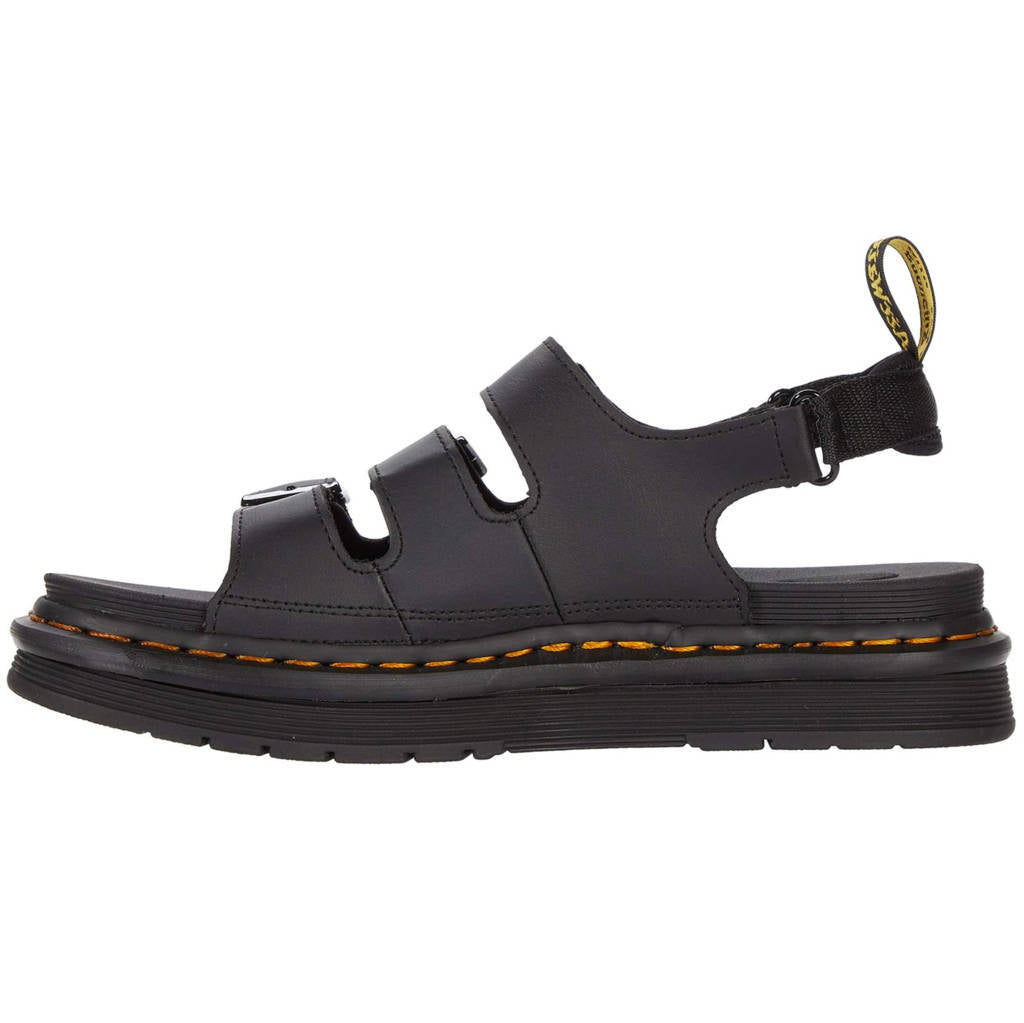 Dr. Martens Mens Sandals Soloman Casual Strappy Buckles Slingbacks Hydro Leather - UK 9.5