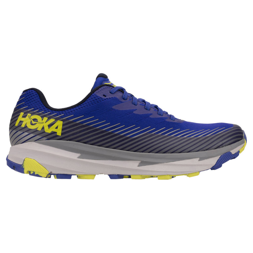 Hoka One One Torrent 2 Synthetic Textile Mens Trainers#color_bluing sharkskin