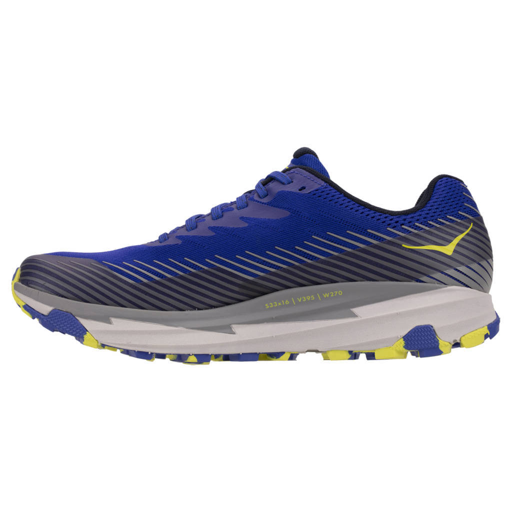 Hoka One One Torrent 2 Synthetic Textile Mens Trainers#color_bluing sharkskin