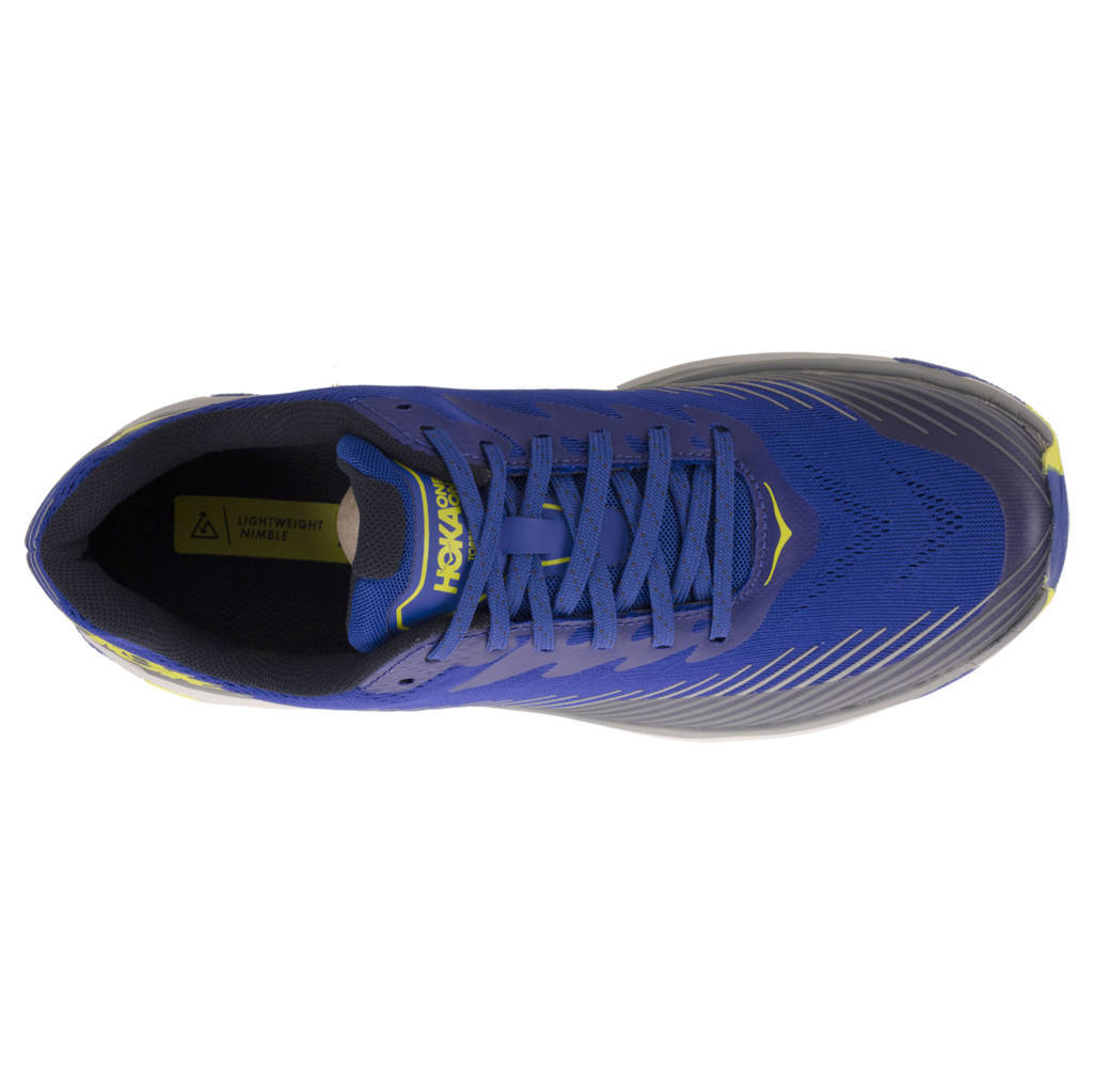 Hoka One One Torrent 2 Synthetic Textile Mens Trainers#color_bluing sharkskin