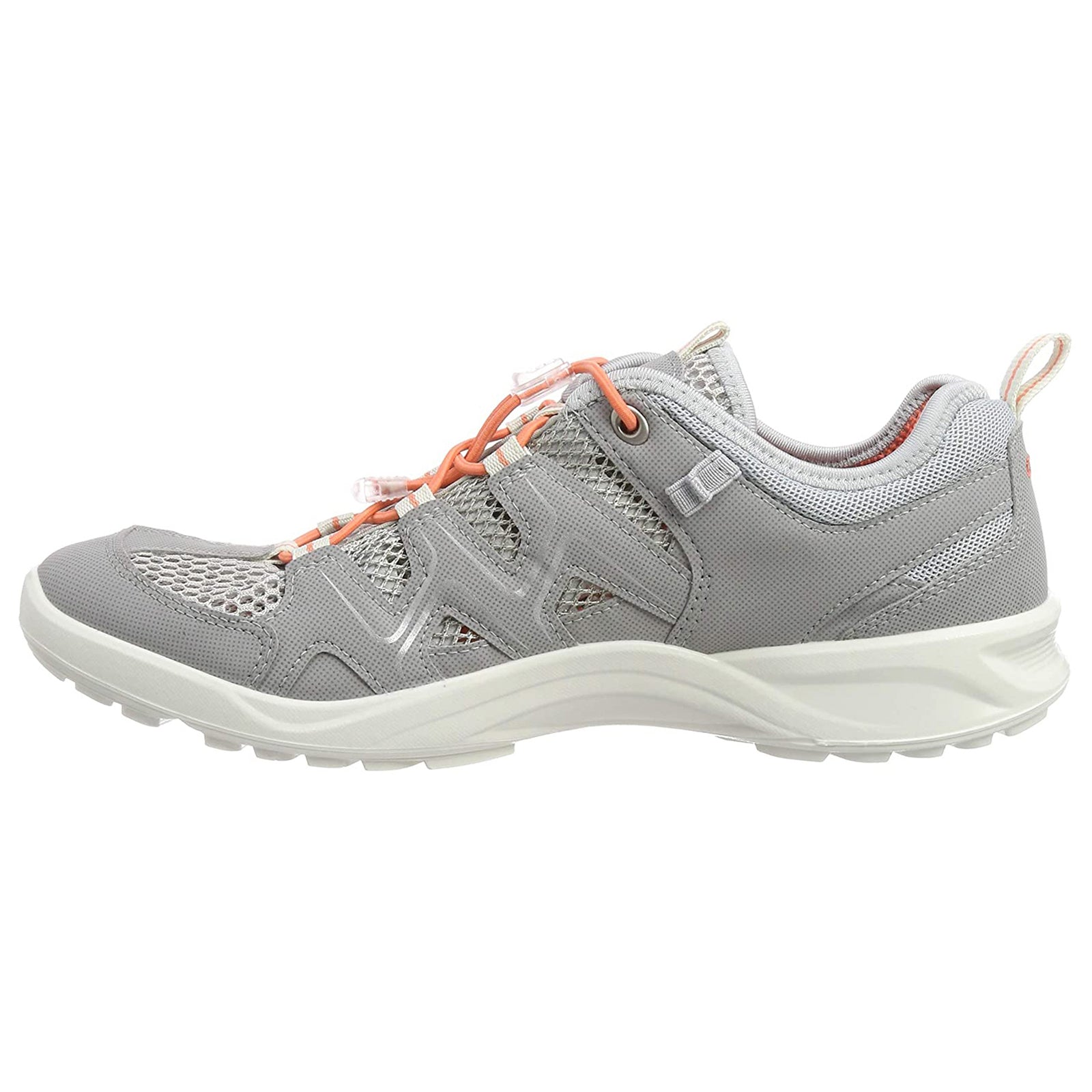 Ecco Terracruise LT 825773 825773-59105 Textile Synthetic Womens Shoes - Silver Grey Silver Metallic - 42#color_silver grey silver metallic