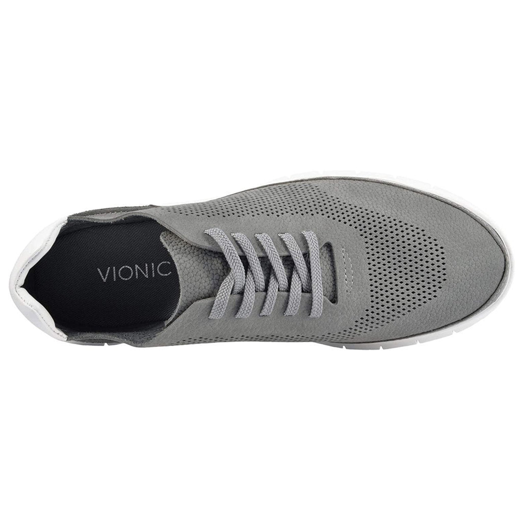 Vionic Mens Trainers Fresh Tucker Casual Lace-Up Low-Top Sneakers Nubuck - UK 10.5