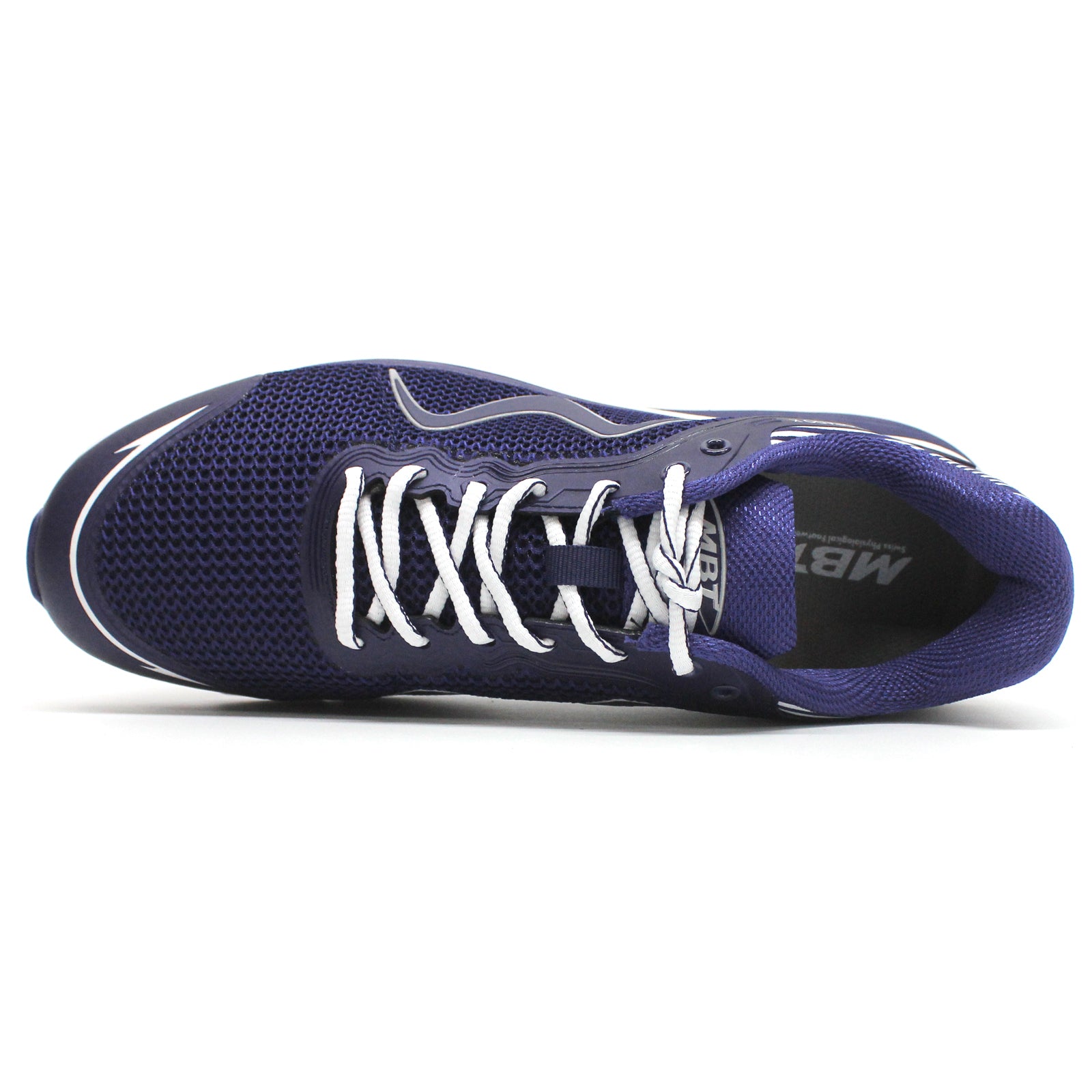 MBT Colorado X Synthetic Leather Mens Trainers#color_deep navy