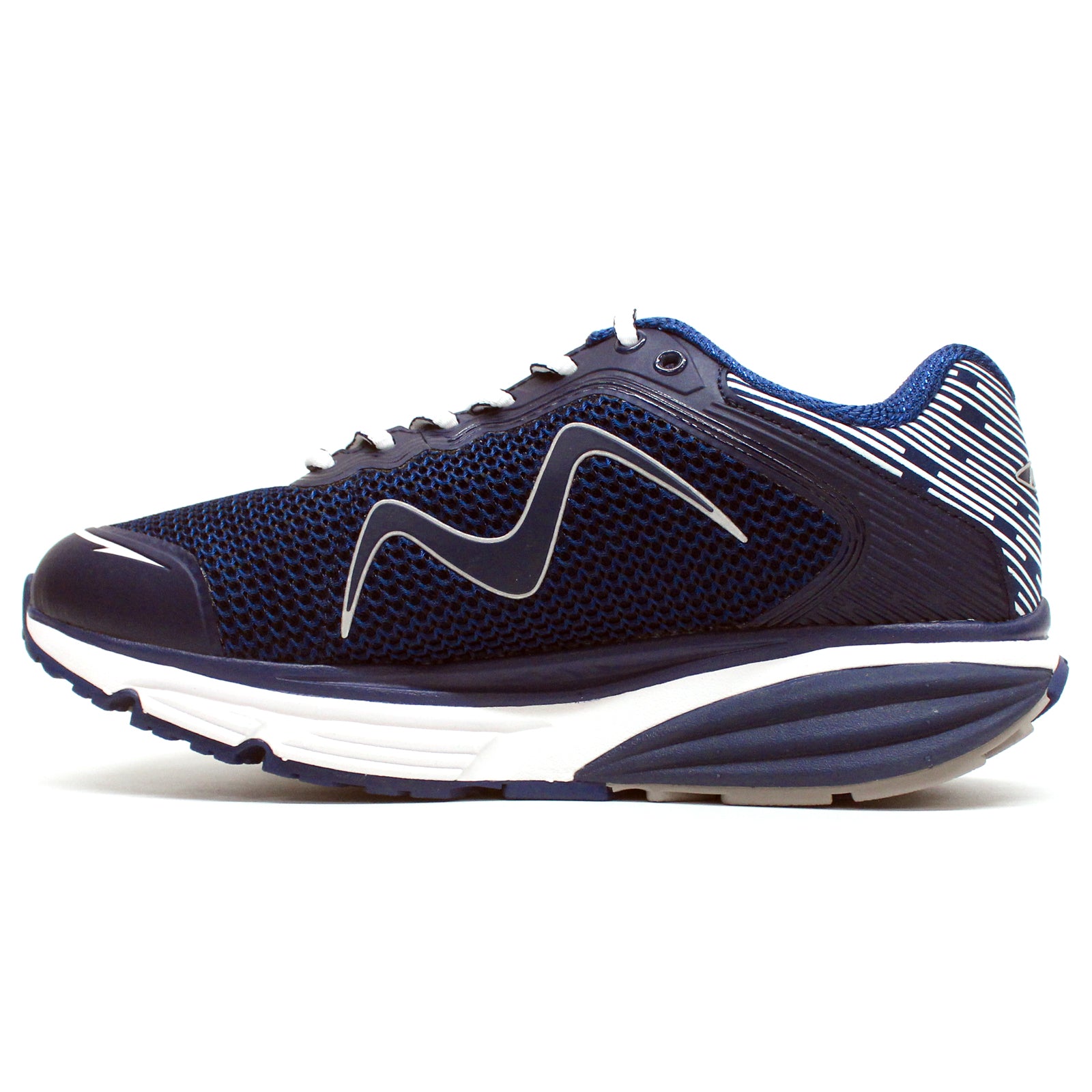 MBT Colorado X Synthetic Leather Womens Trainers#color_deep navy