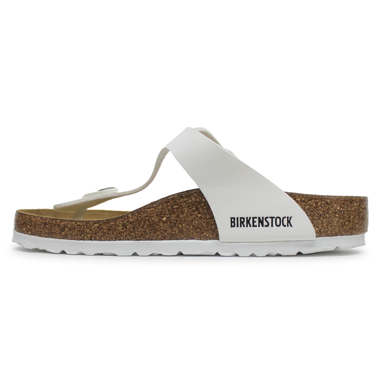 Birkenstock Gizeh BS Birko-Flor Unisex Sandals#color_white