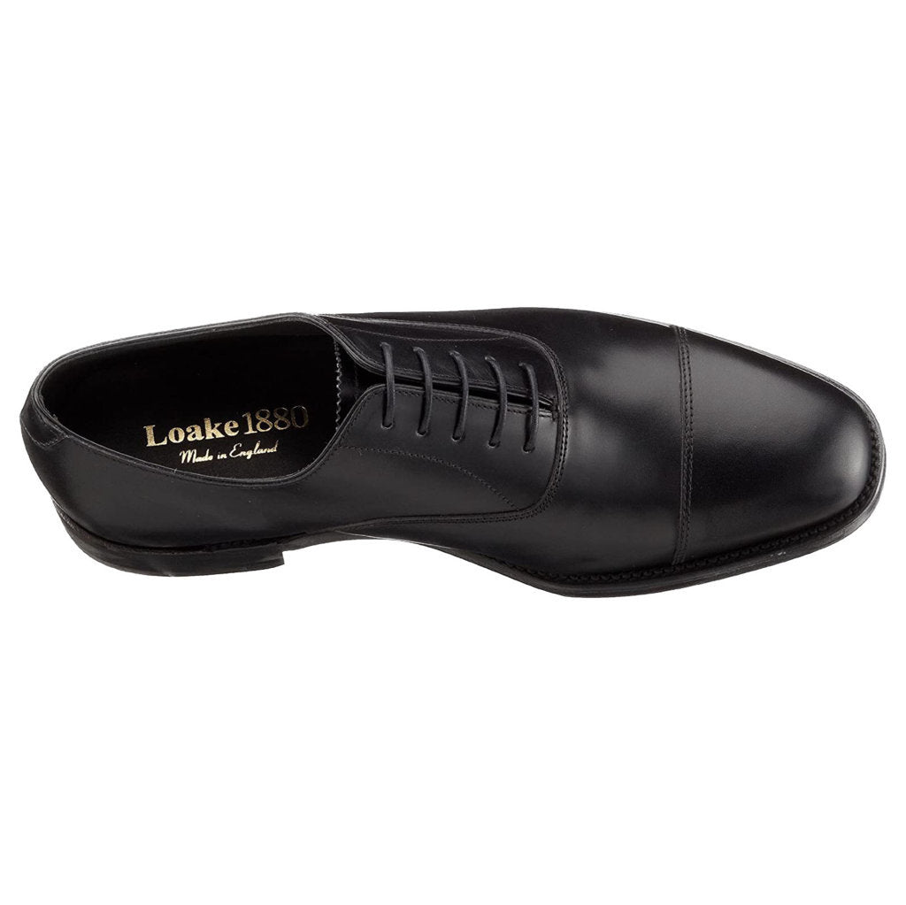 Loake Mens Shoes Aldwych Casual Smart Low-Profile Lace-Up Toe-Cap Leather - UK 10