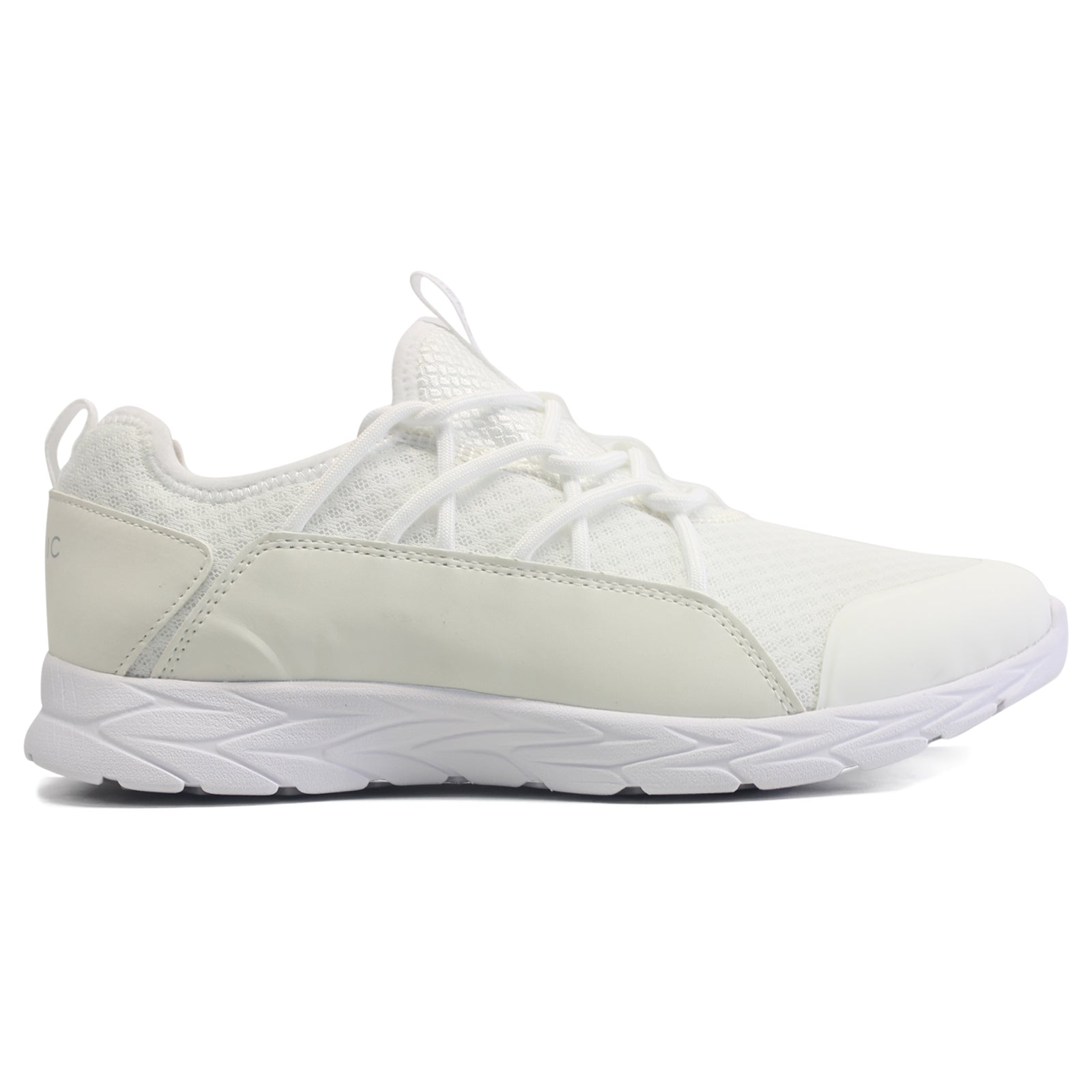 Vionic Brisk Zeliya ZELIYA-WHT Synthetic Textile Womens Trainers - White - W - 40#color_white