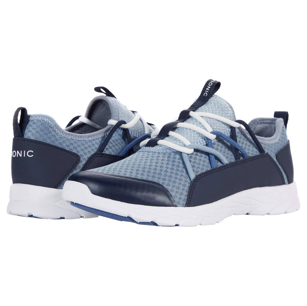 Vionic Brisk Zeliya Synthetic Textile Womens Trainers#color_navy