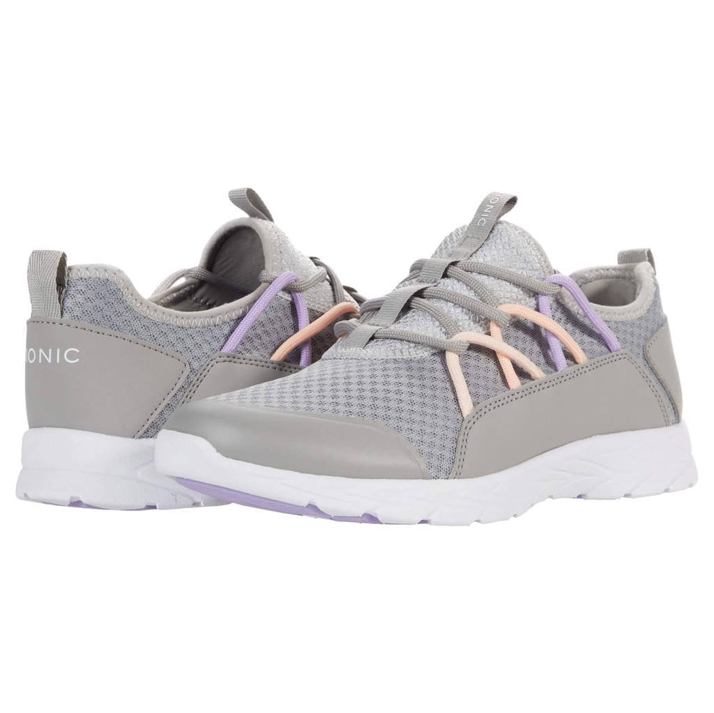 Vionic Brisk Zeliya Synthetic Textile Womens Trainers#color_grey