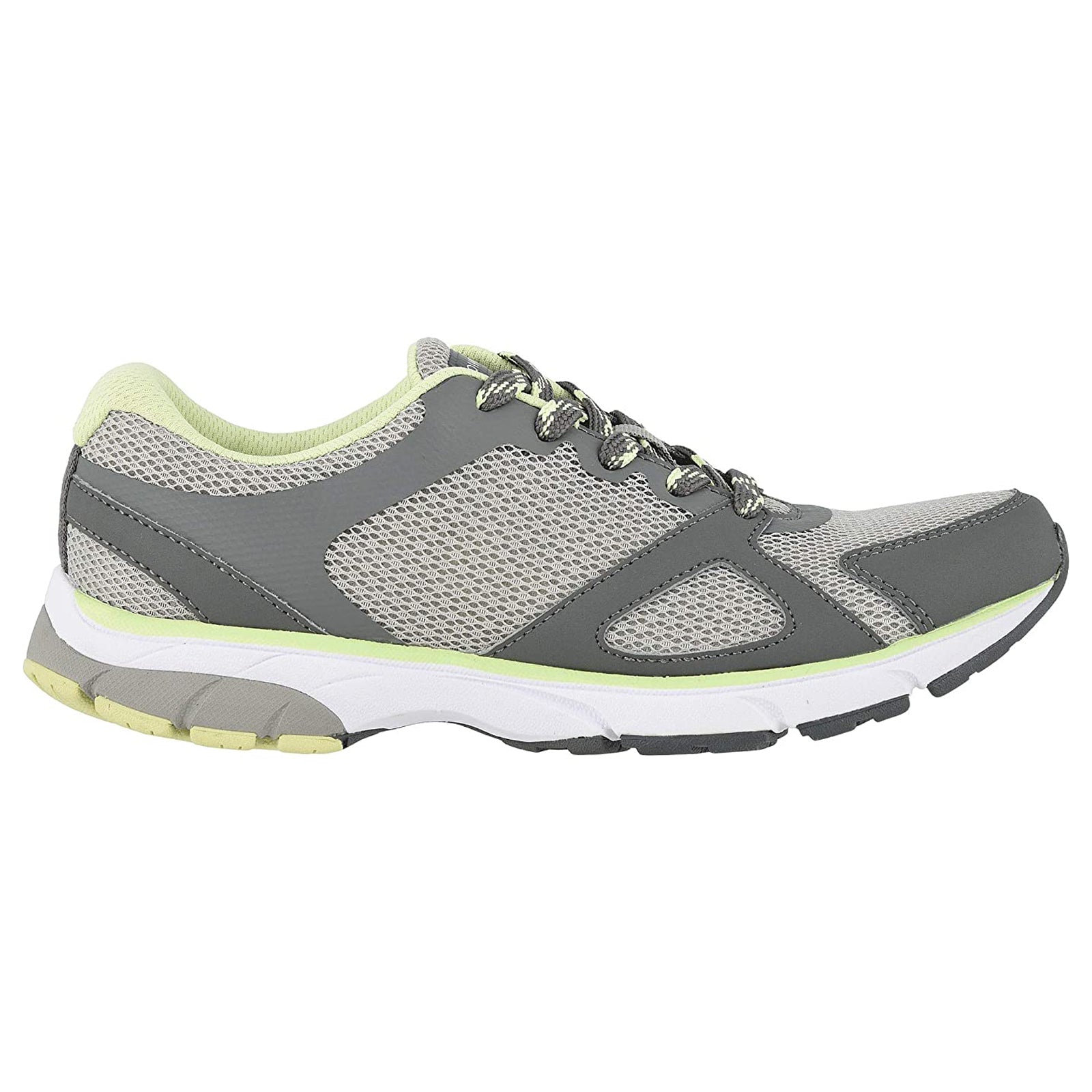 Vionic Drift Tokyo TOKYO-GRY Synthetic Textile Womens Trainers - Grey - 38#color_grey