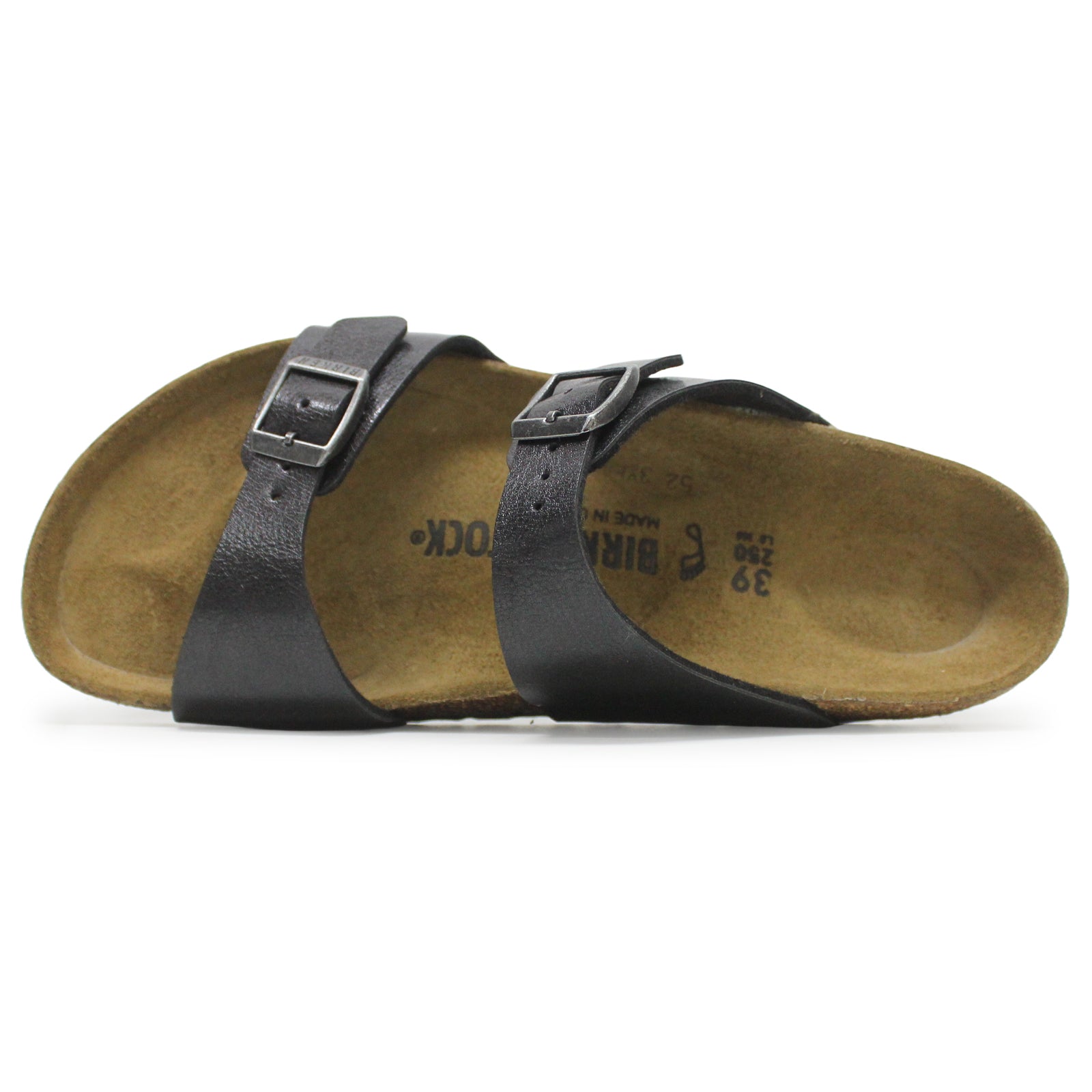 Birkenstock Sydney BS Birko-Flor Unisex Sandals#color_graceful licorice