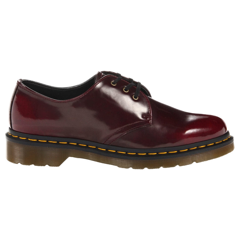 Dr. Martens Vegan 1461 Synthetic Unisex Shoes#color_cherry red