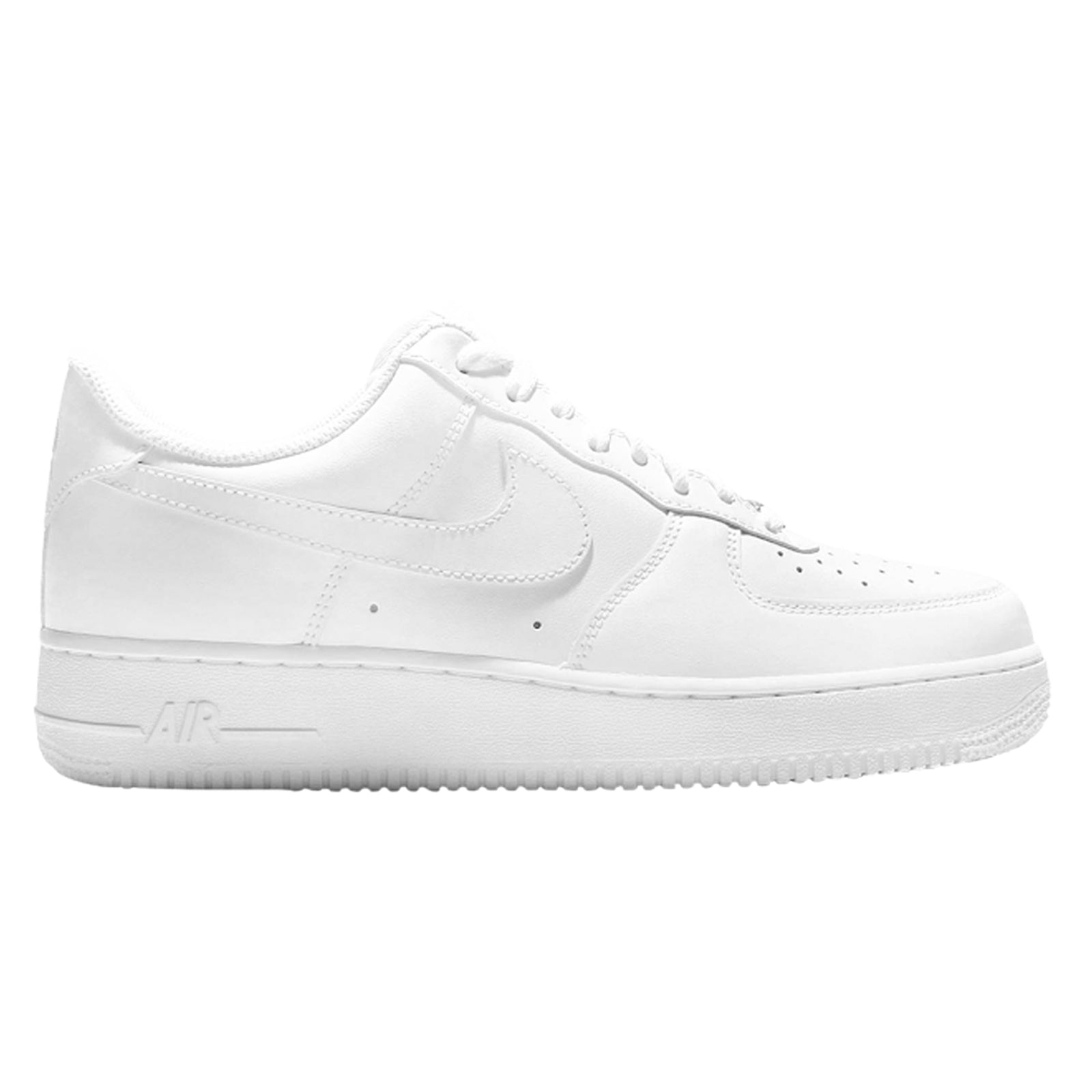 Nike Womens Trainers Air Force 1' 07 Casual Lace-Up Low-Top Sneakers Leather - UK 4.5